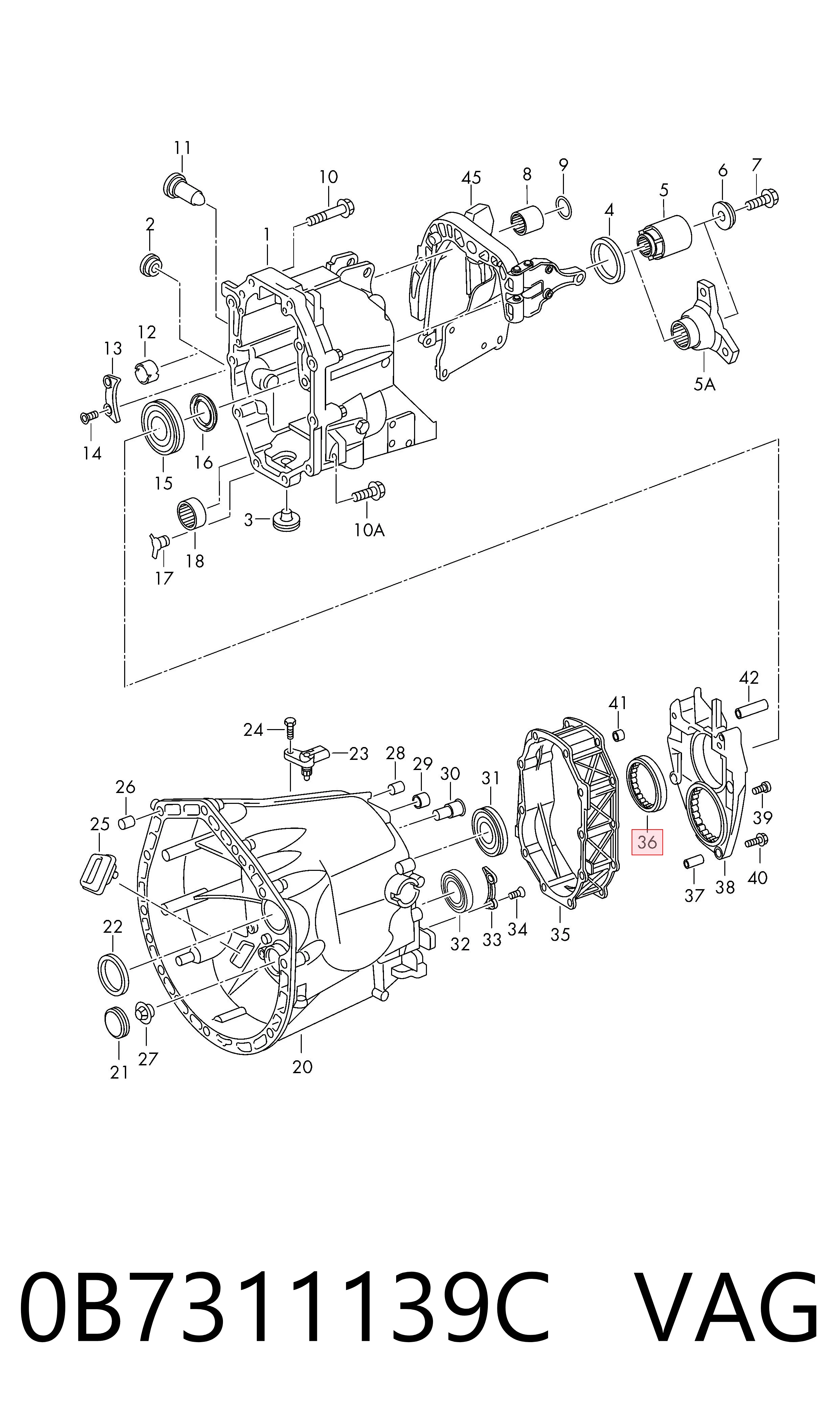 0B7311139C VAG 