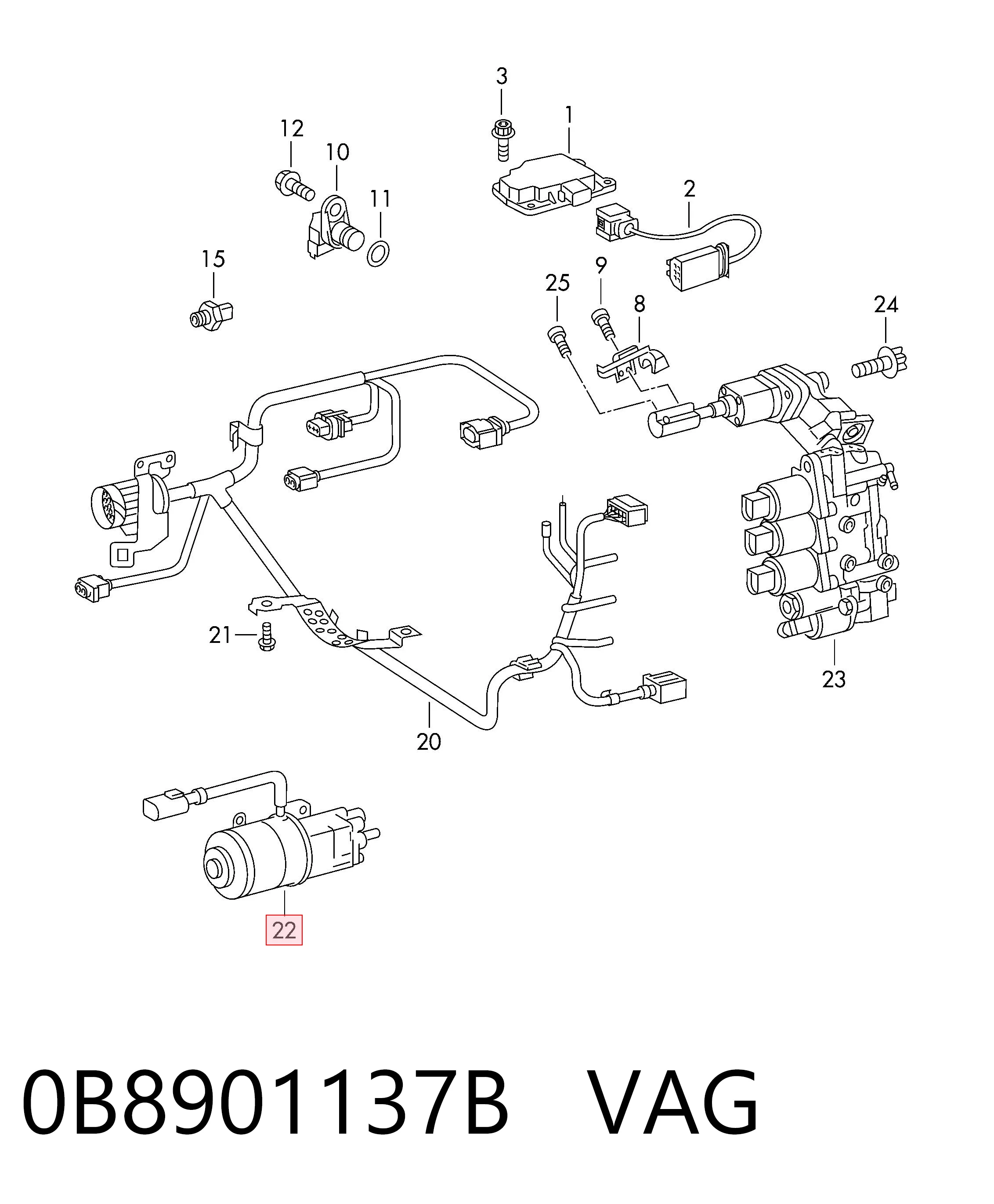 DR0019216A Magneti Marelli Насос системи вмикання зчеплення