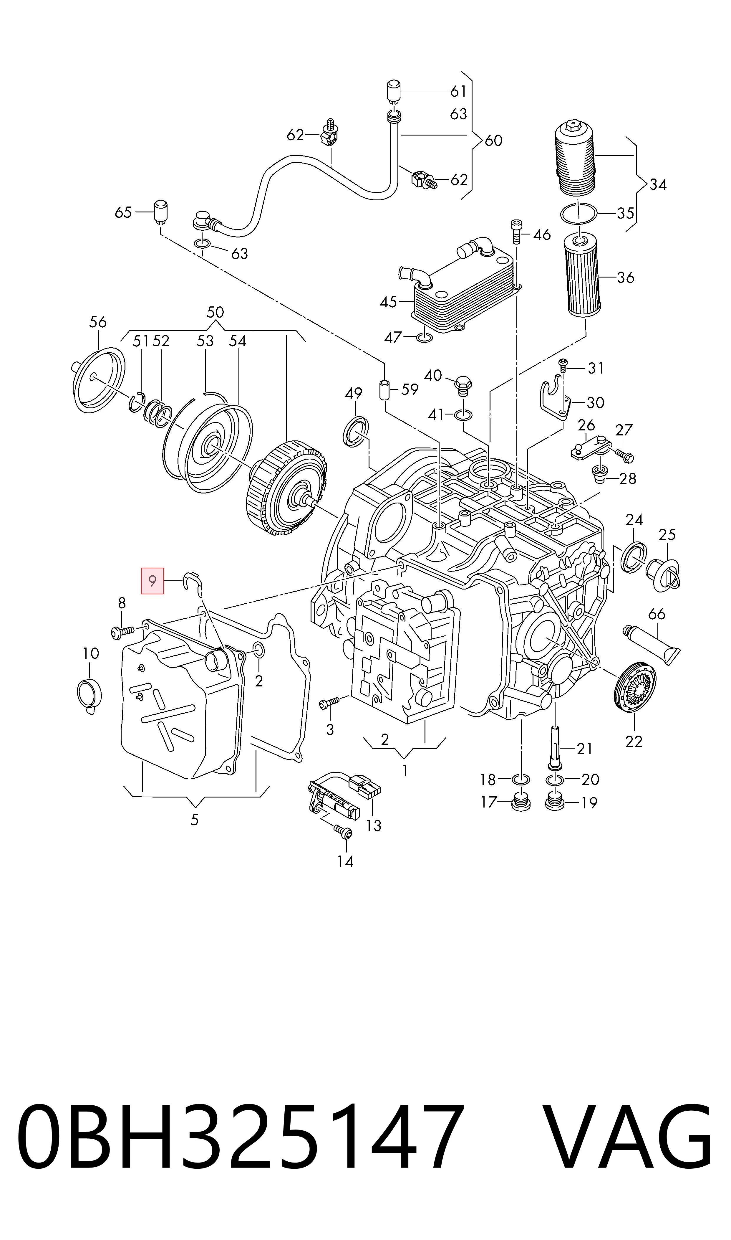  VAG 0BH325147 ціна, від 3.69 USD