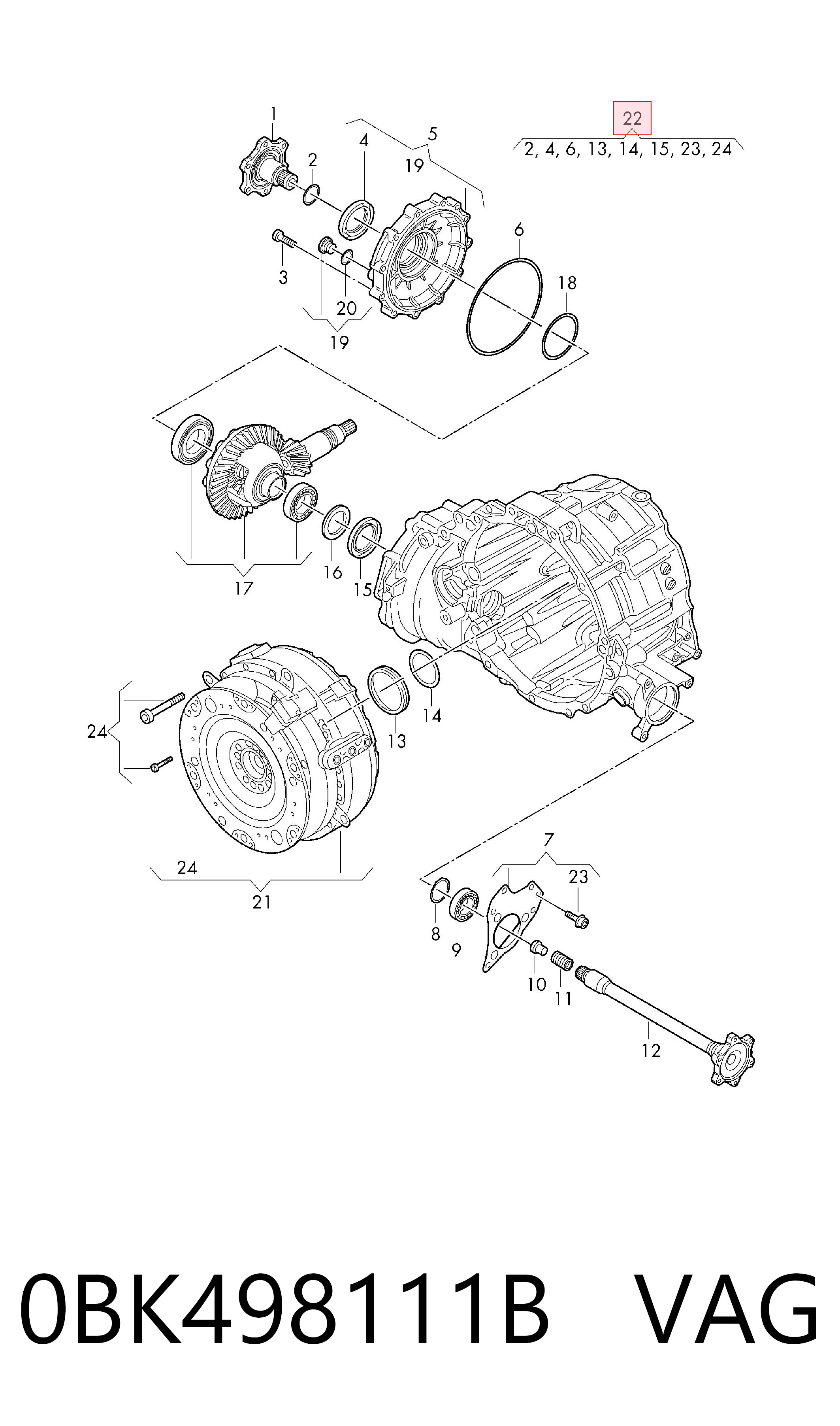 0BK498111B VAG 