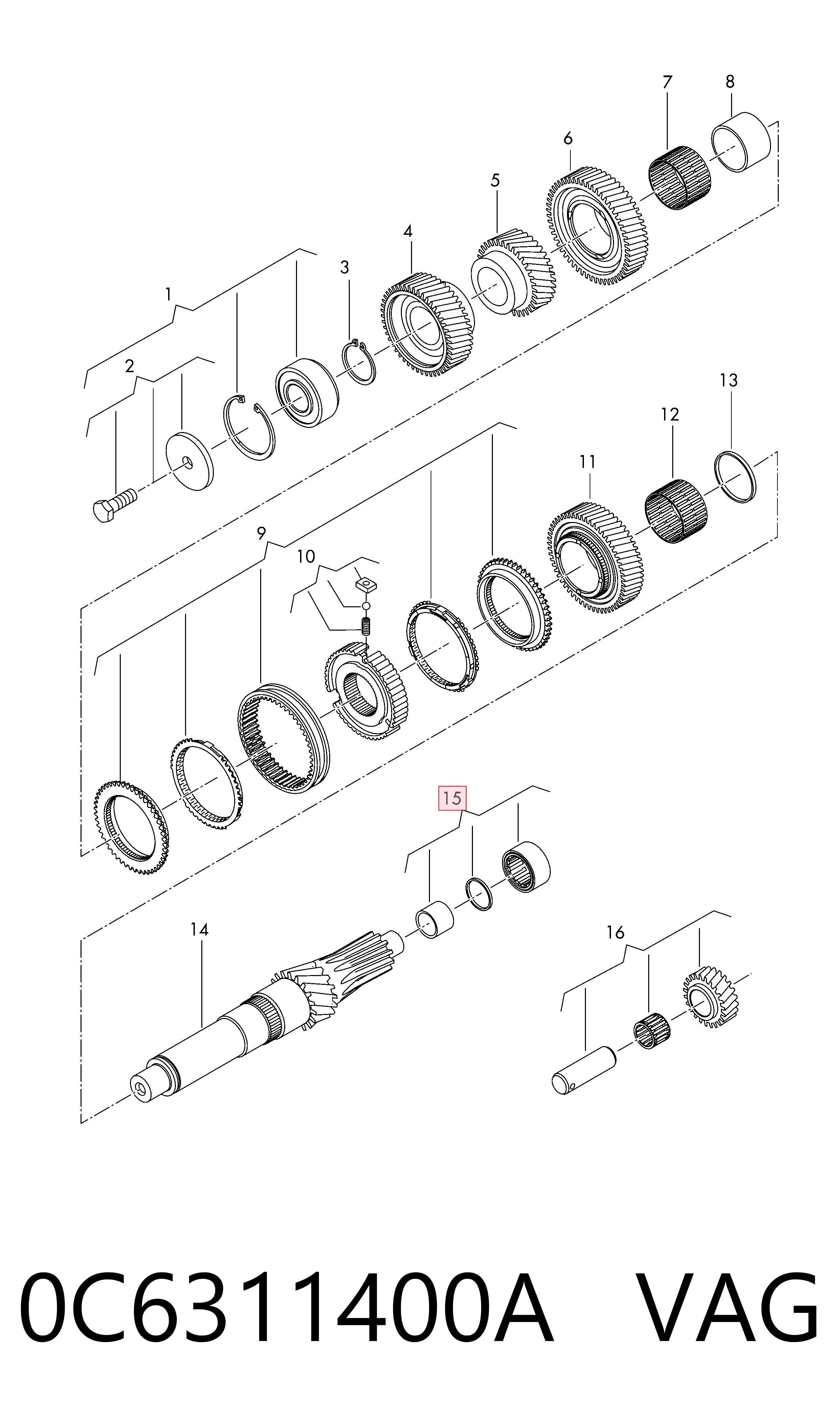 0C6311400A VAG