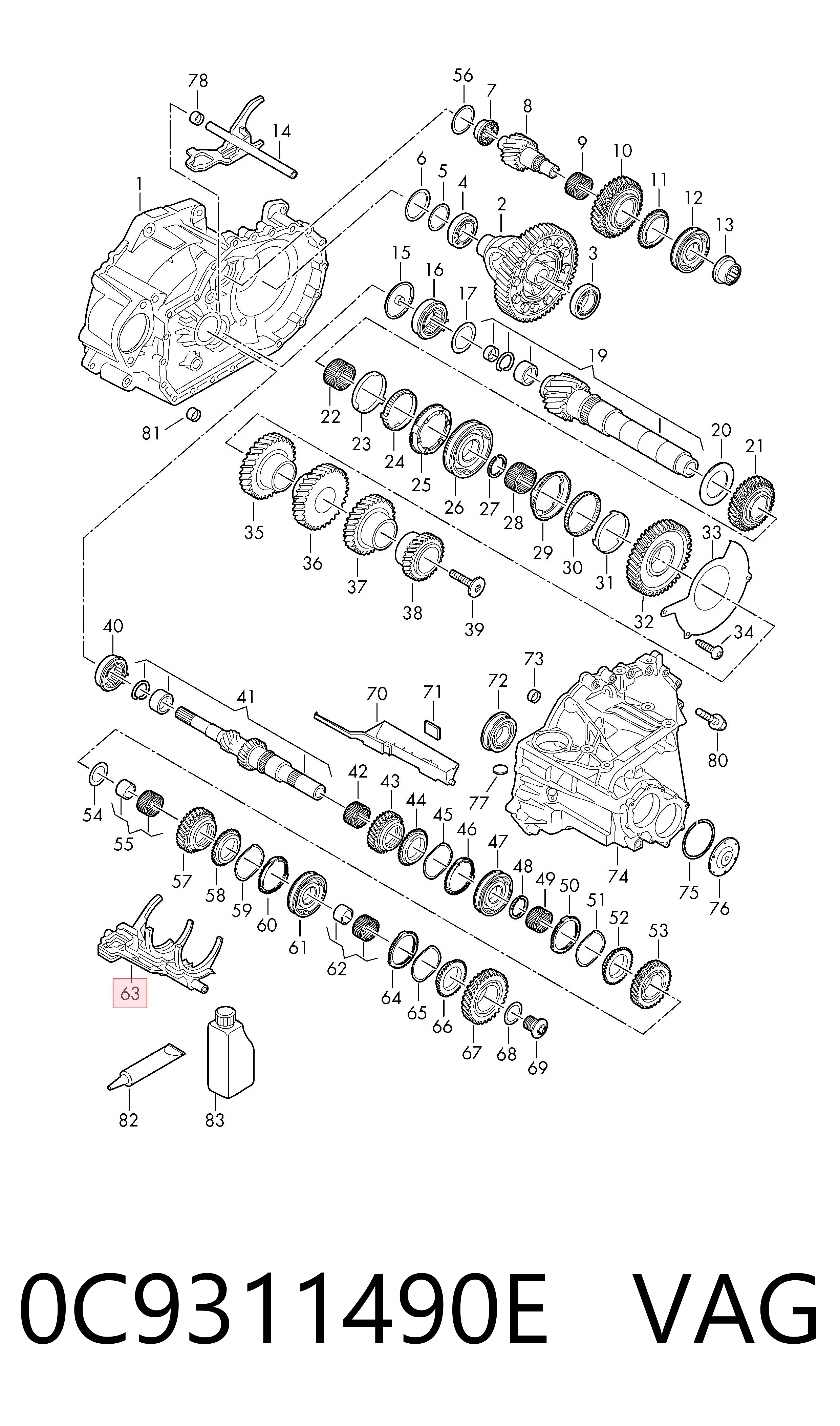 0C9311490E VAG 