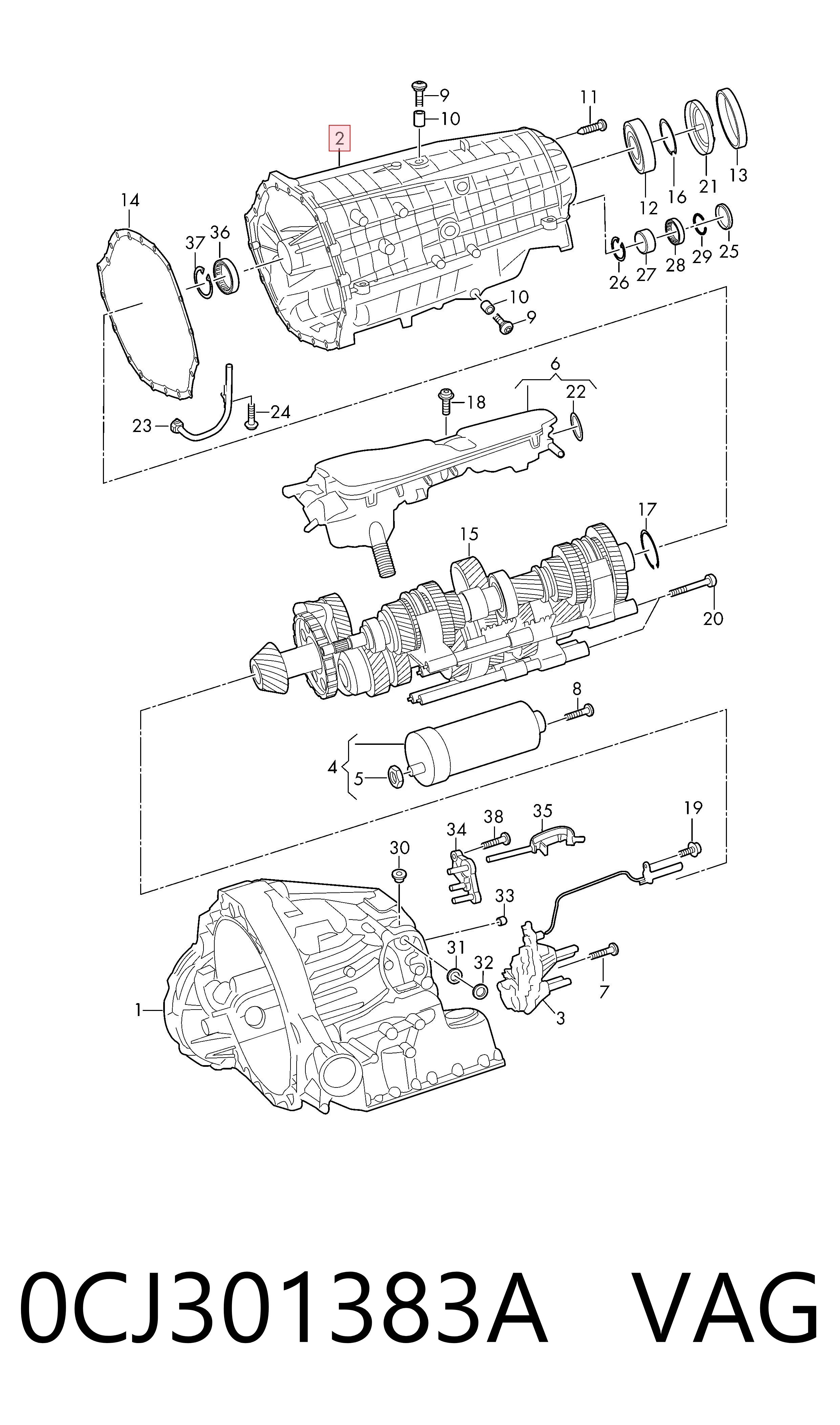 0CJ301383A VAG 