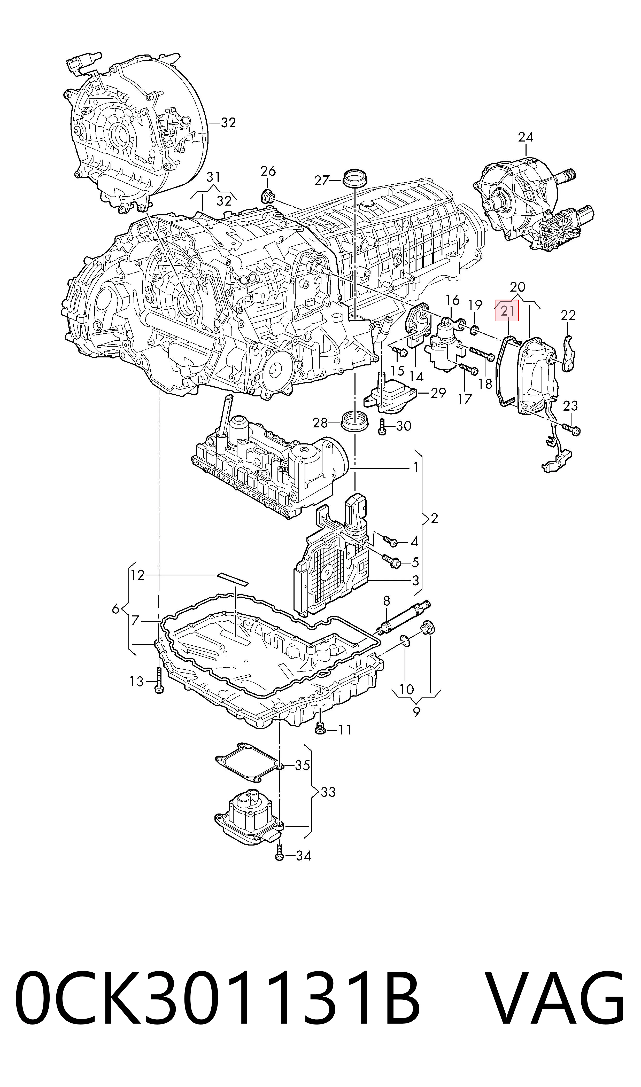 0CK301131B VAG 
