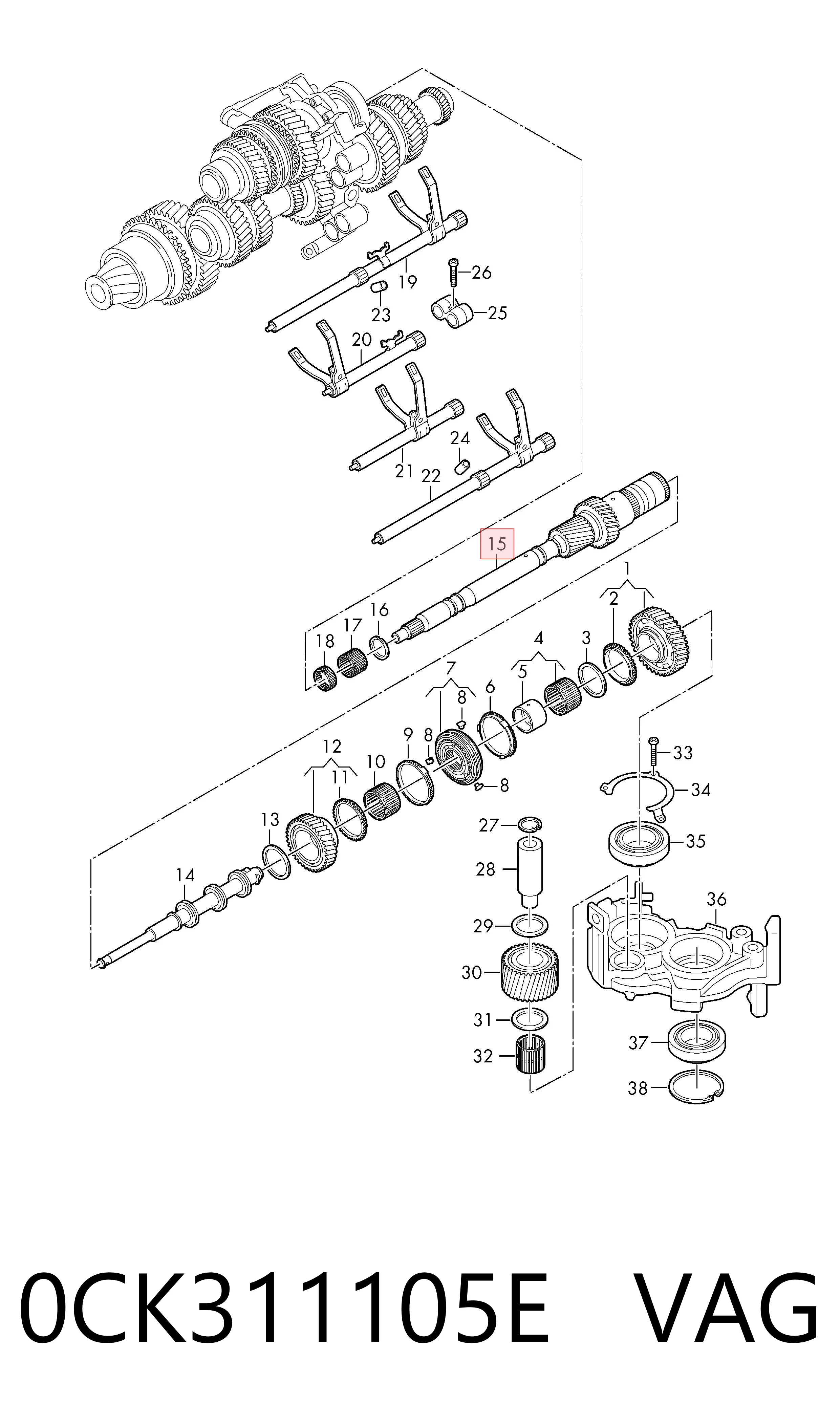 0CK311105E VAG 