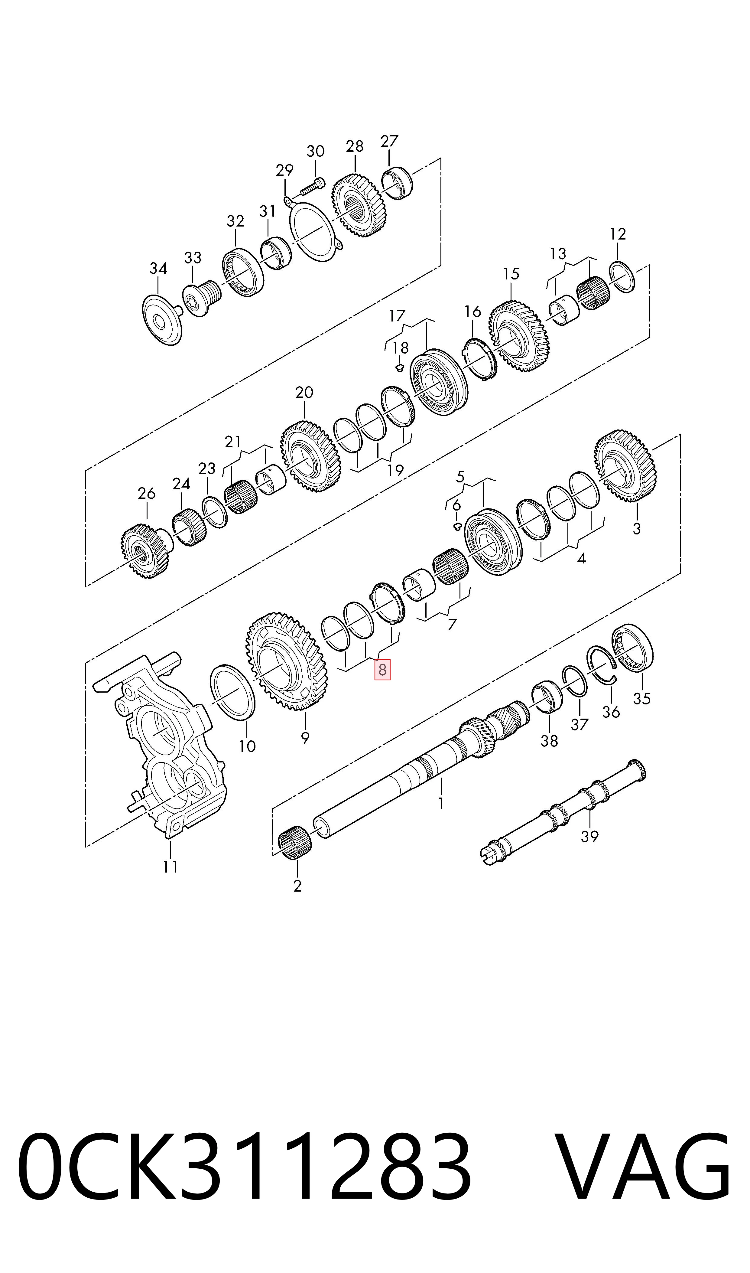 0CK311283 VAG 