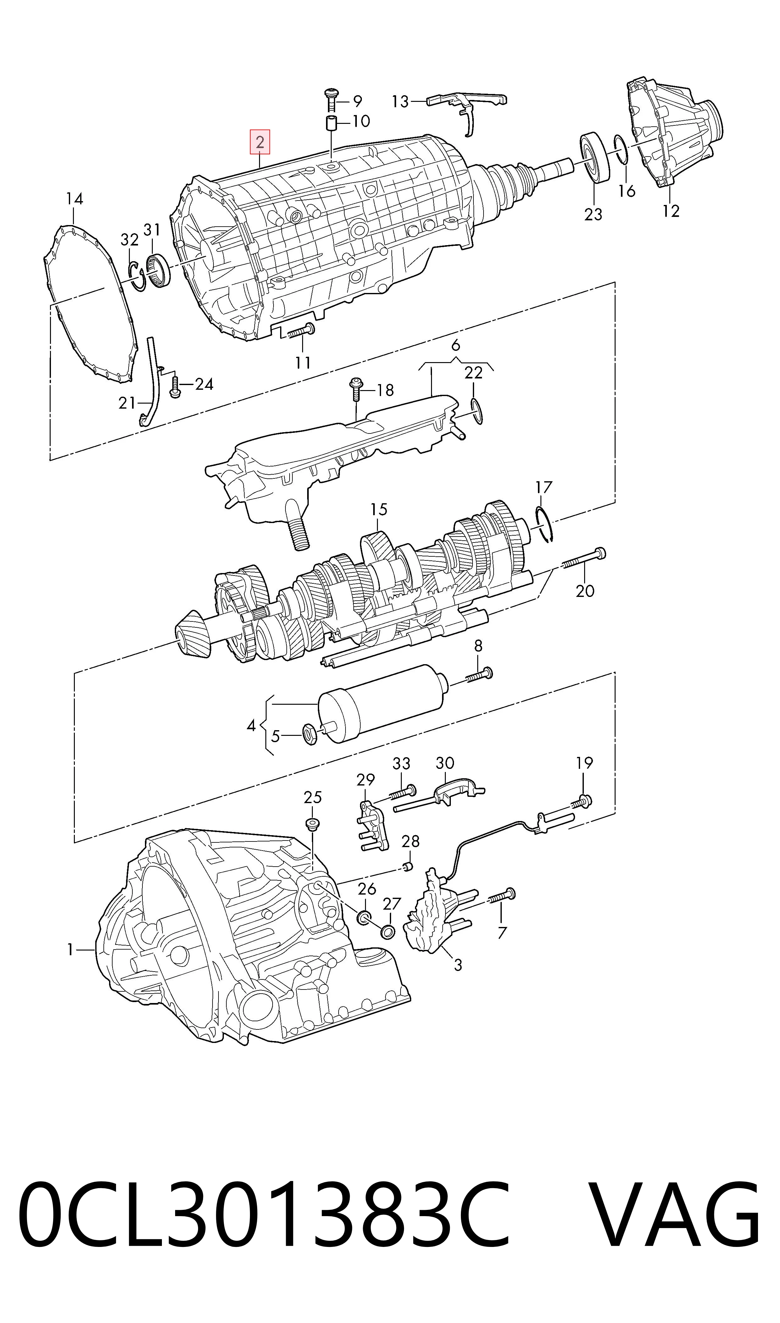 0CL301383C VAG 