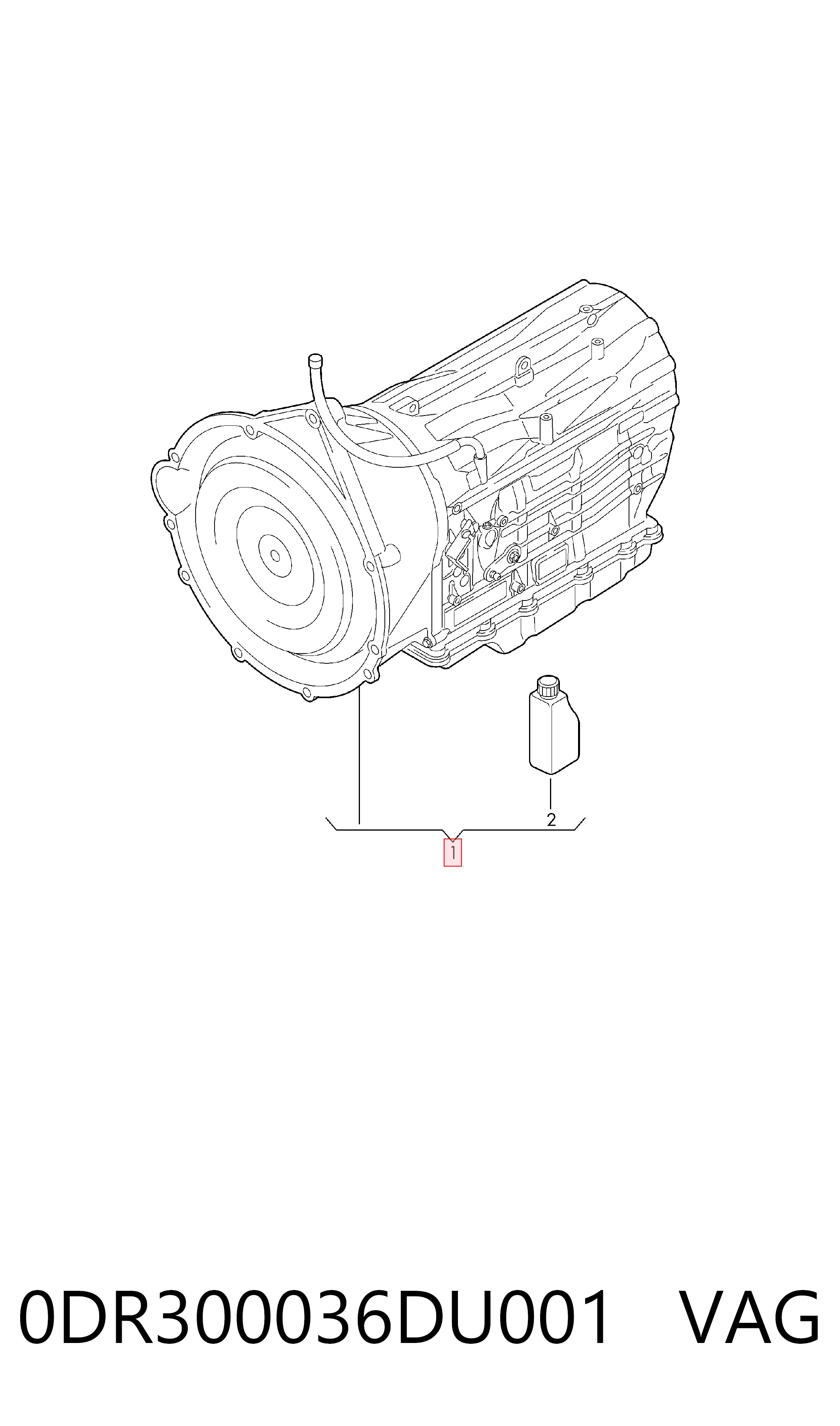 Коробка передач автомат Volkswagen AMAROK пікап (2HA, 2HB, S1B, S6B, S7A, S7B) (2010 - 2026) ціна, від 2294.21 USD