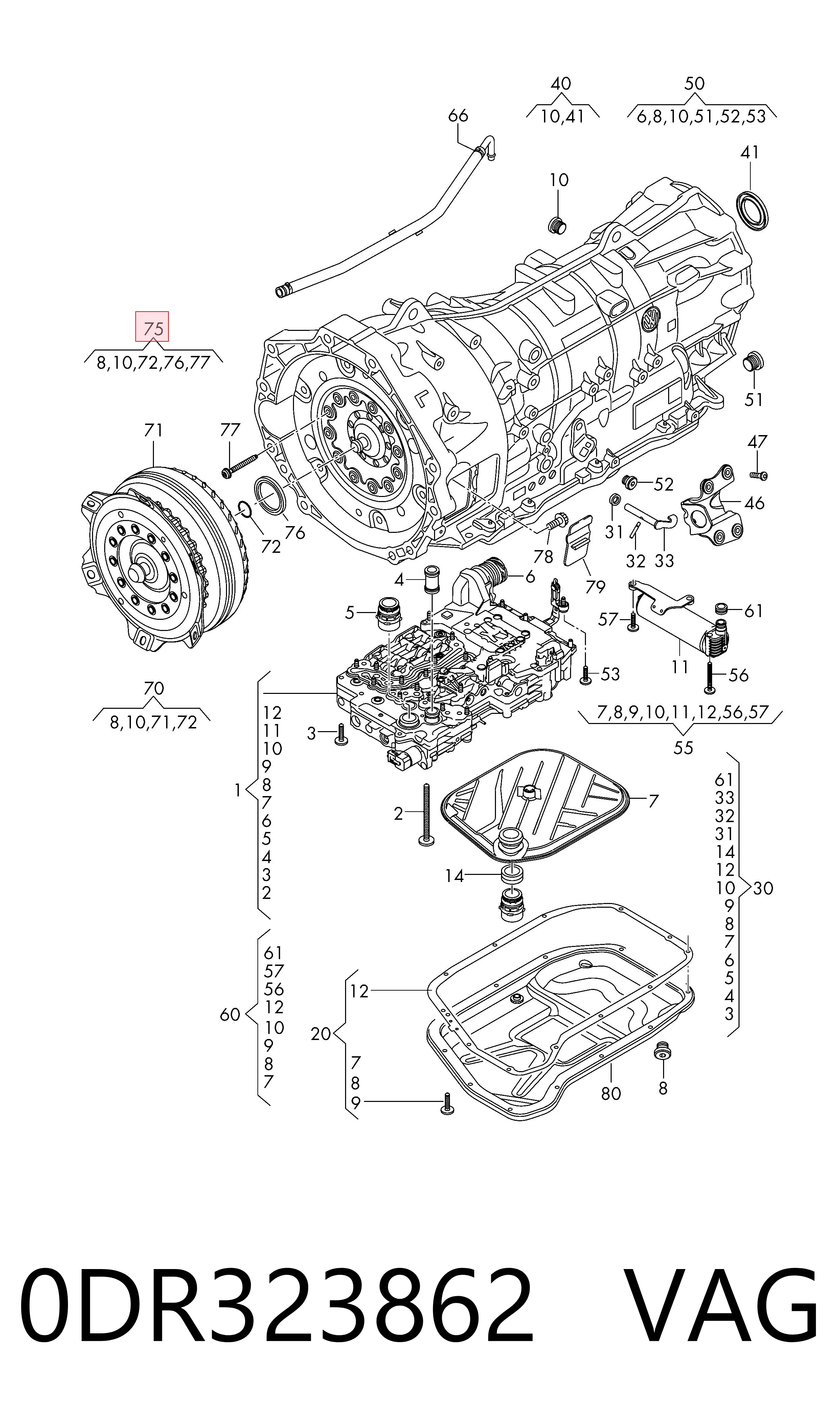 0DR323862 VAG 