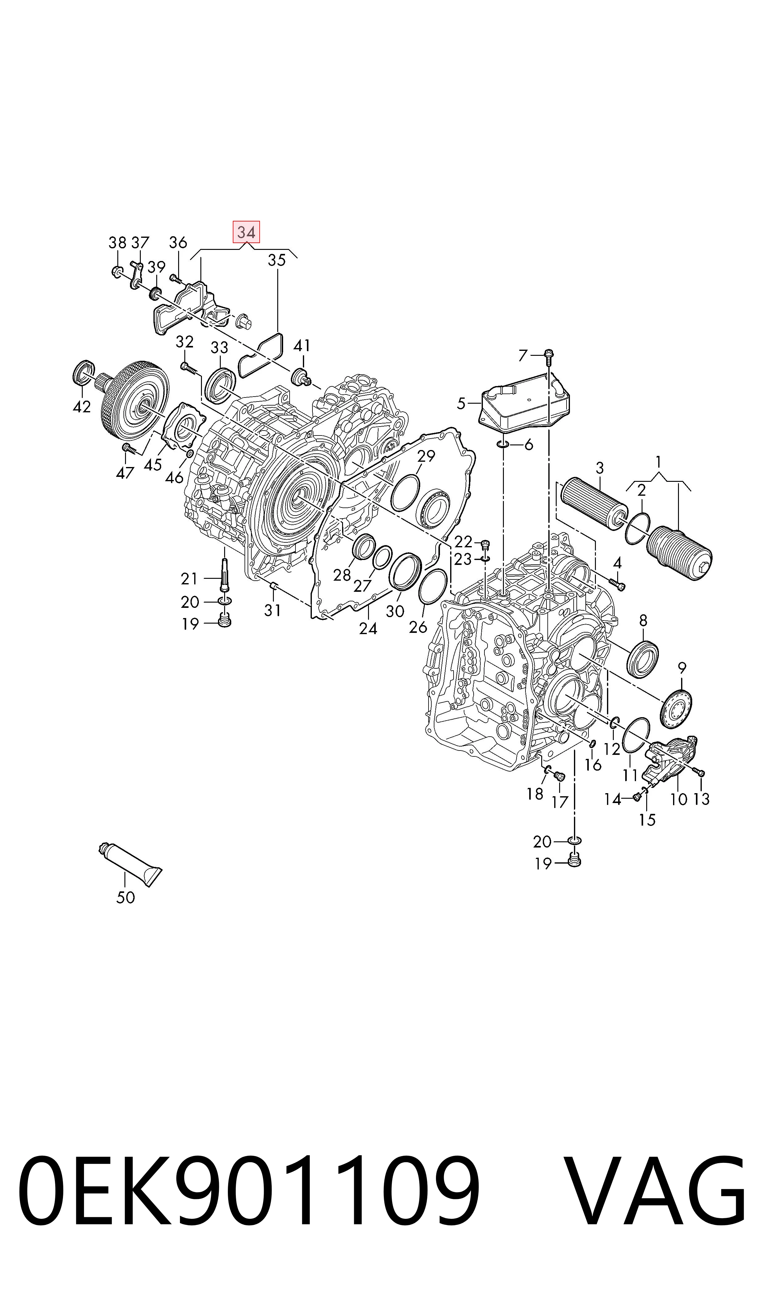 0EK901109 VAG 