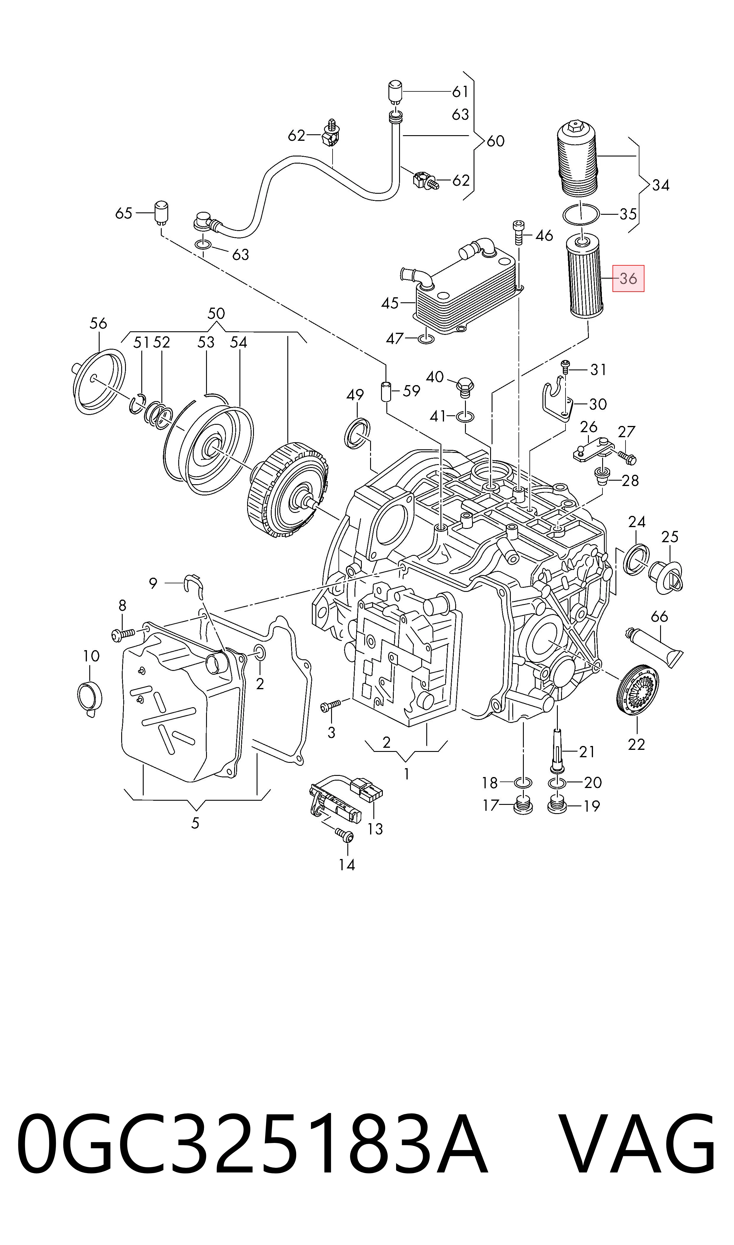 0GC325183A VAG Масло в коробку автомат
