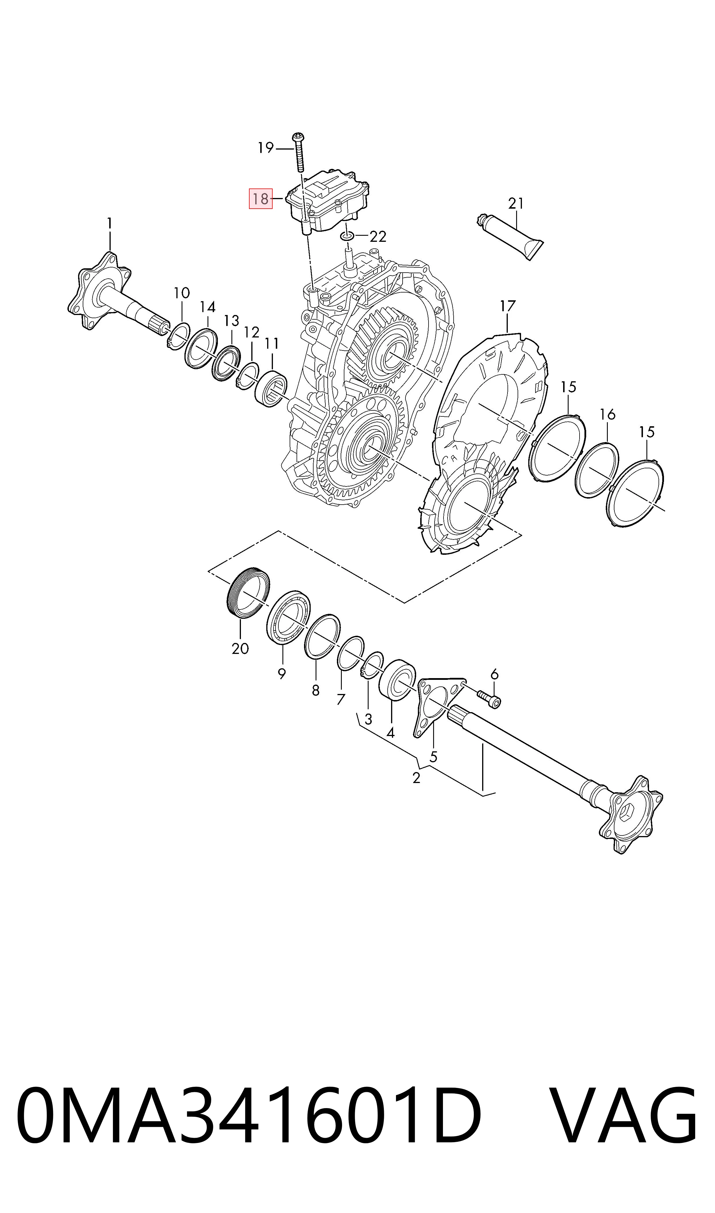 0MA341601D VAG 