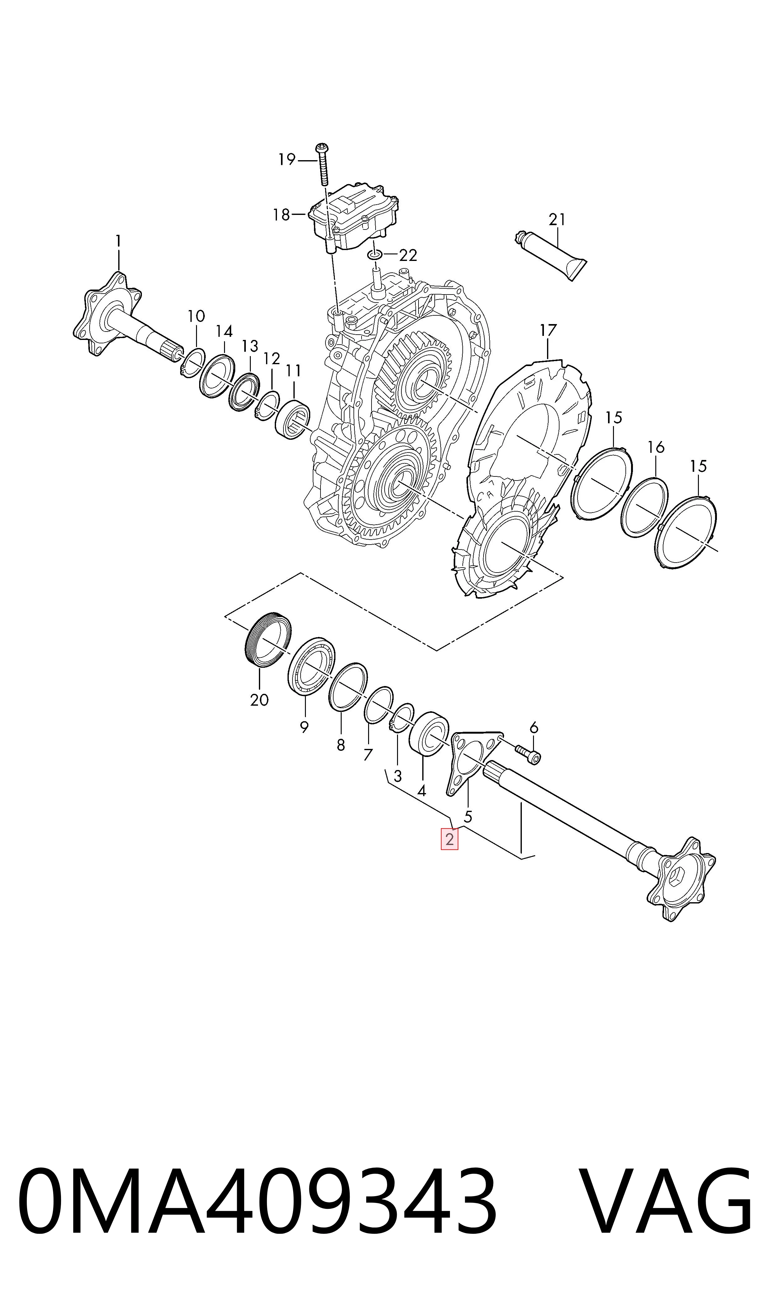 0MA409343 VAG 