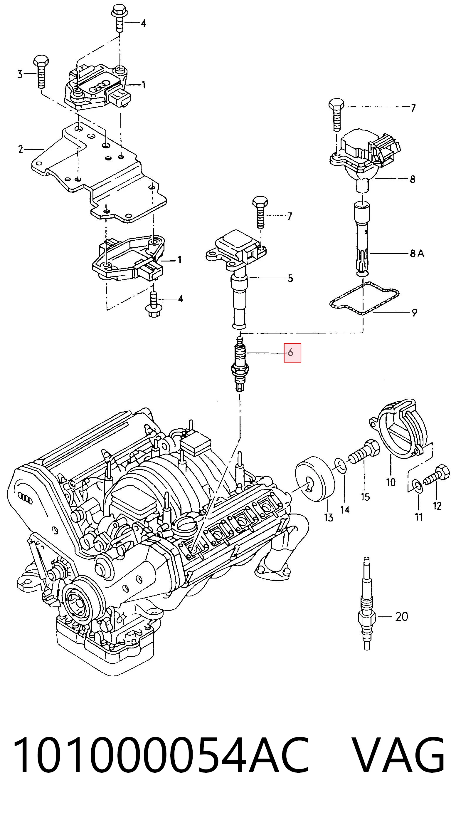 Купити 55350481 Opel Свічка запалювання