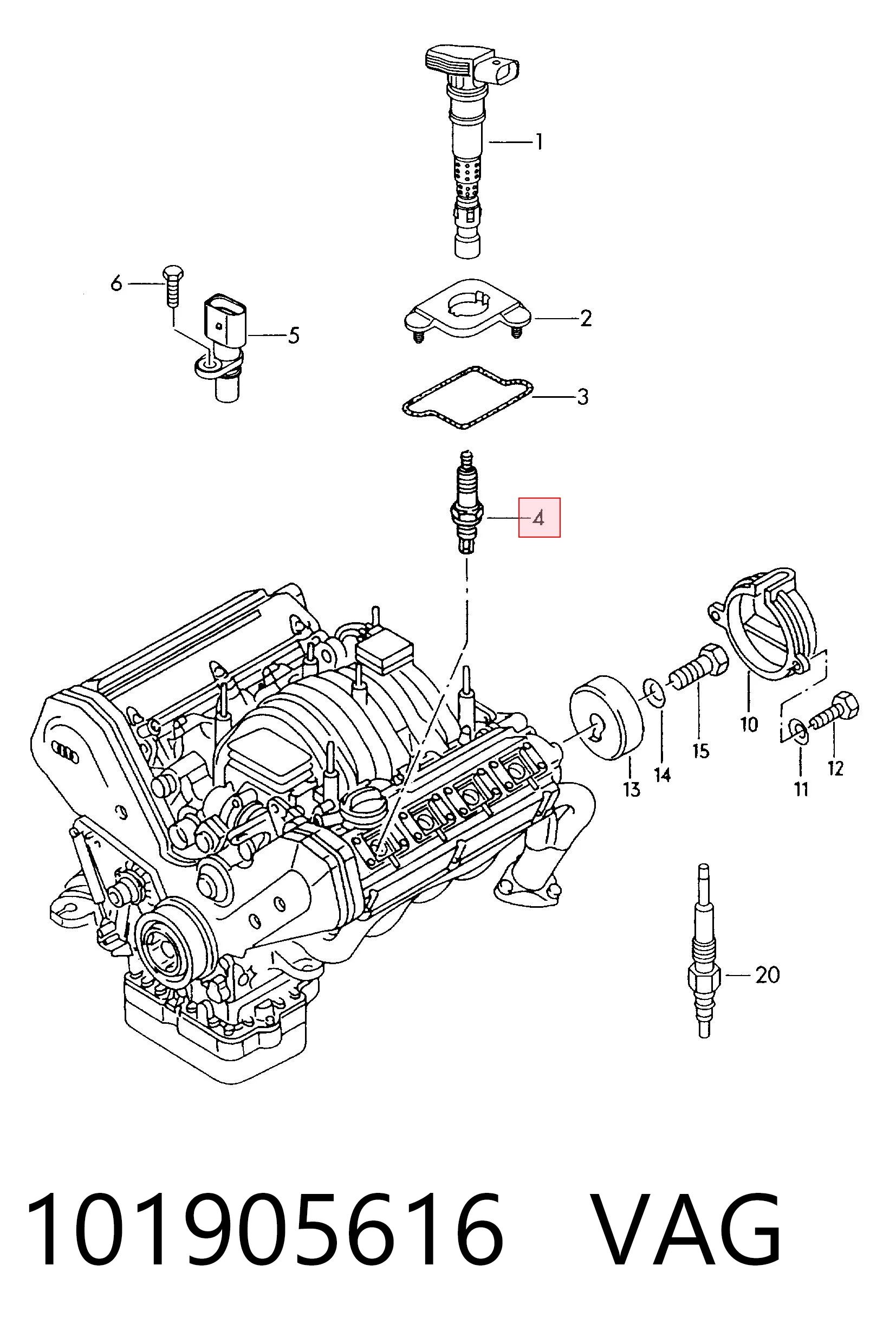 Свічки автомобільні Opel 55350481 ціна, від 6.26 USD