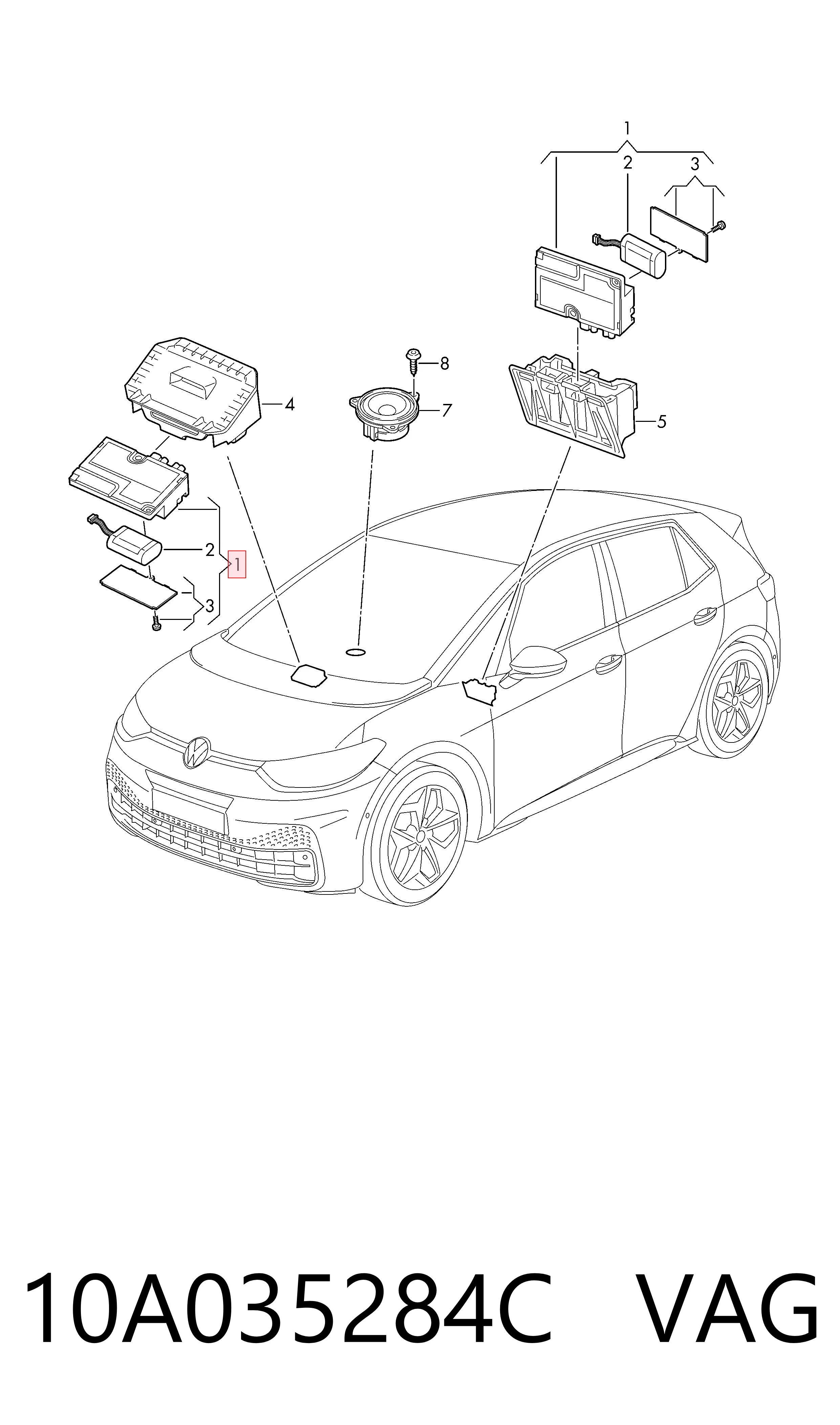  VAG 10A035284C ціна, від 361.06 USD