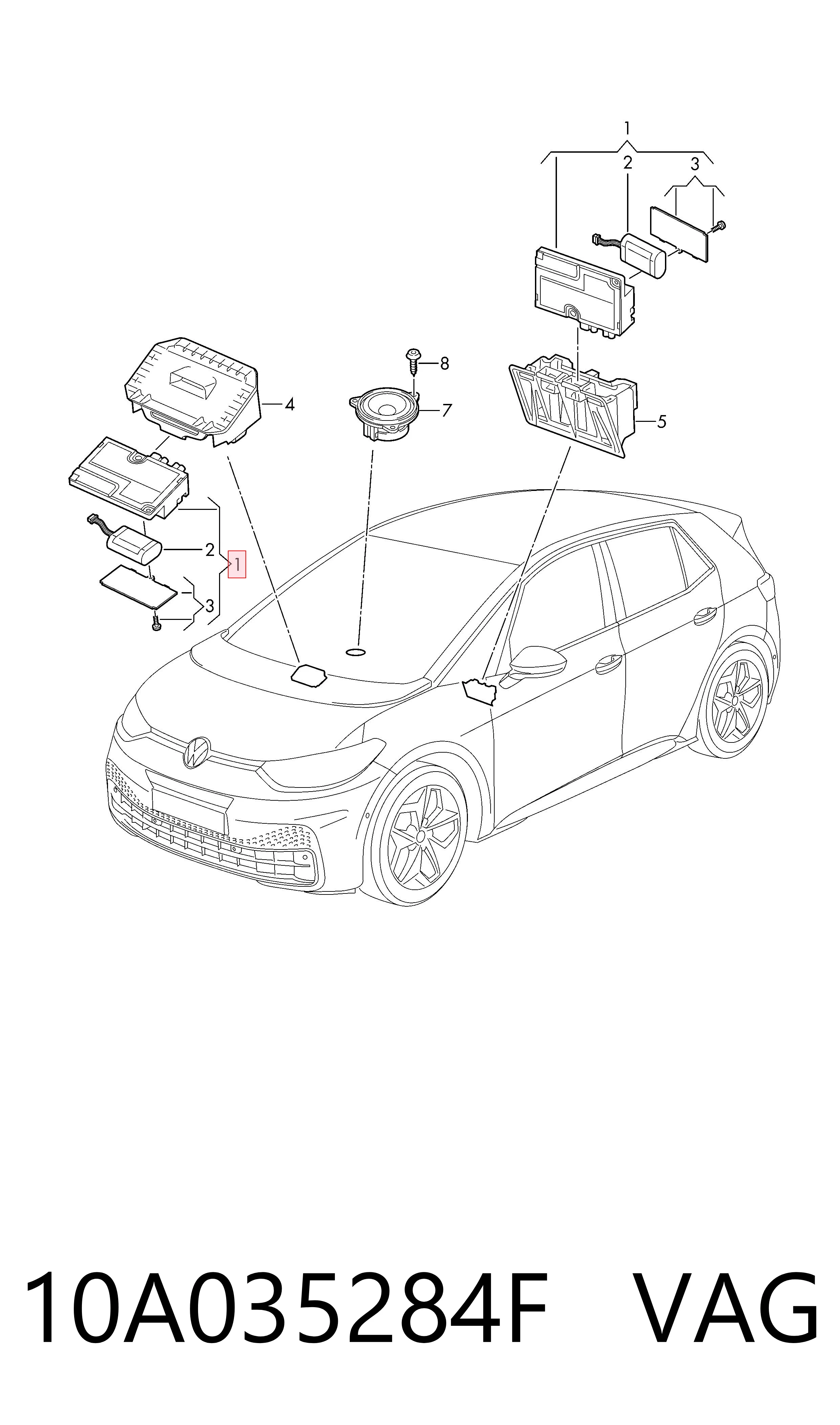  VAG 10A035284F ціна, від 331.00 USD