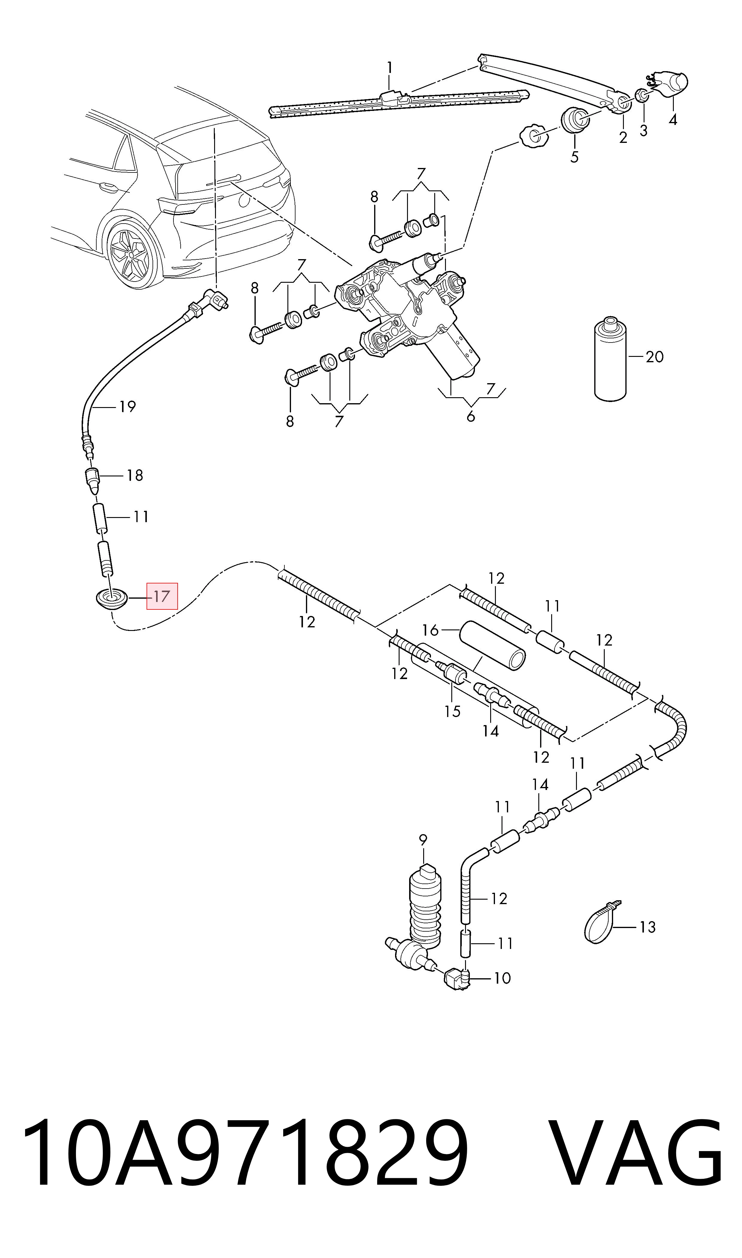 10A971829 VAG 
