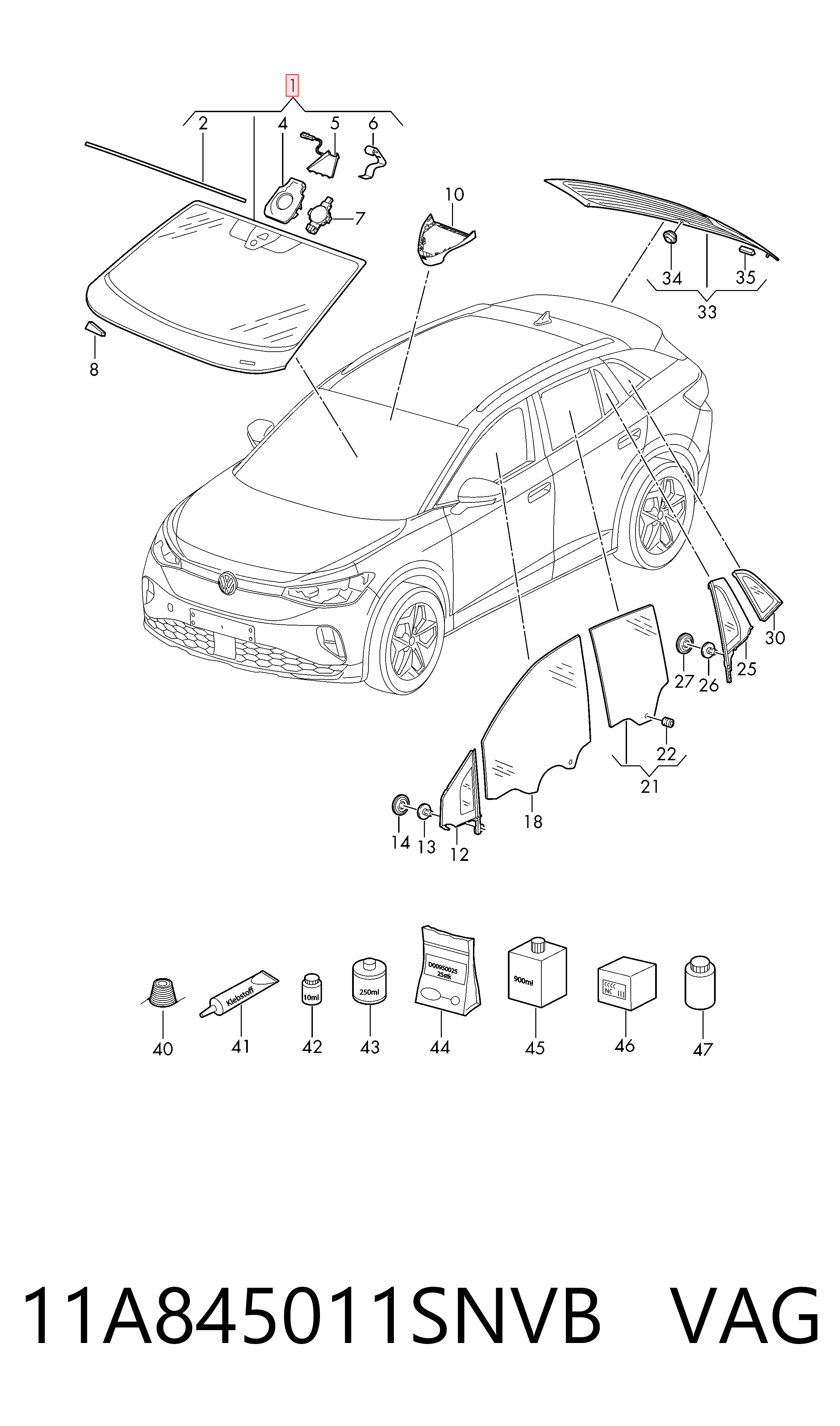 Автоскло Pilkington AB1545976A ціна, від 181.21 USD