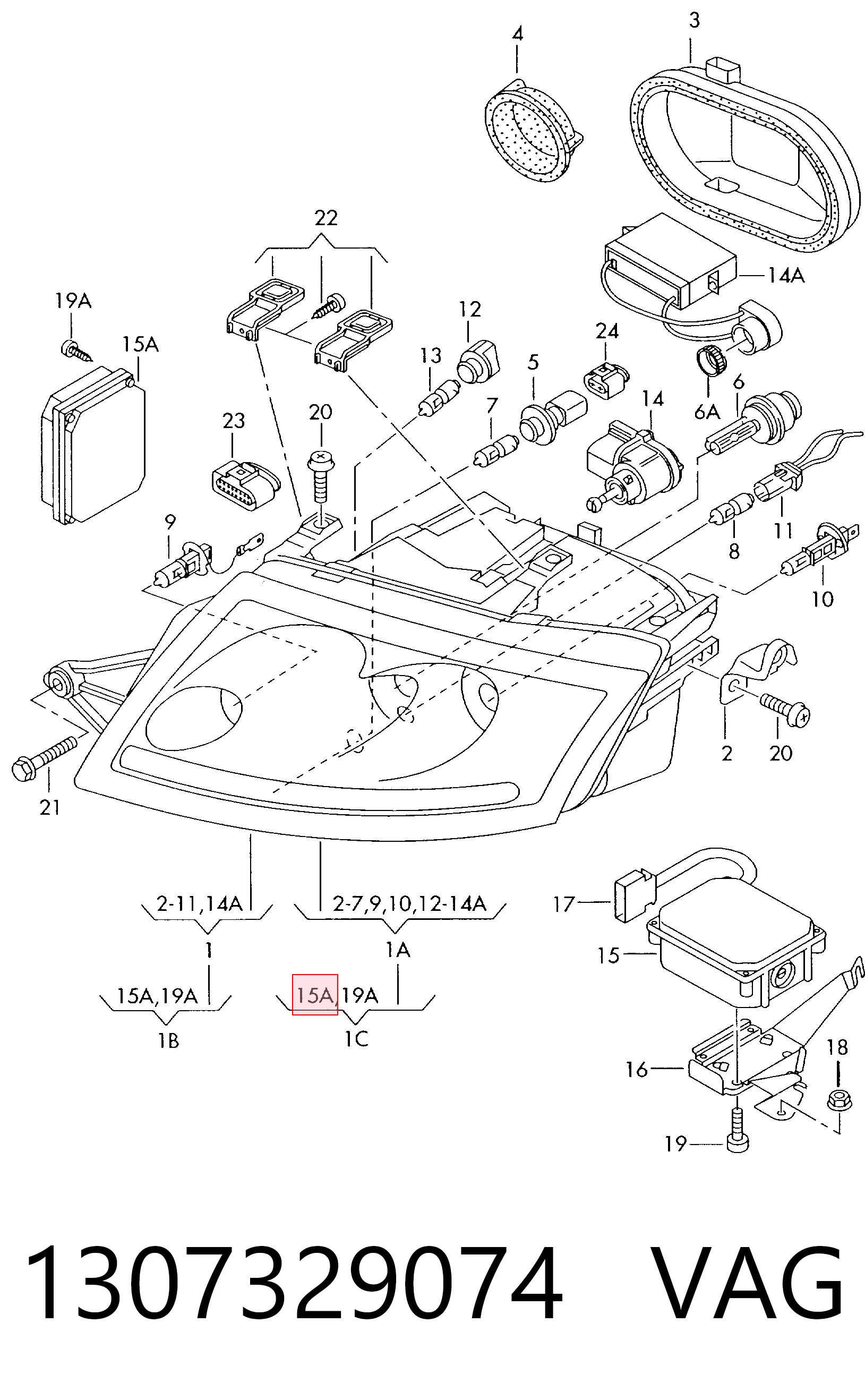ЕБУ ксенону Magneti Marelli LRA980 ціна, від 44.34 USD