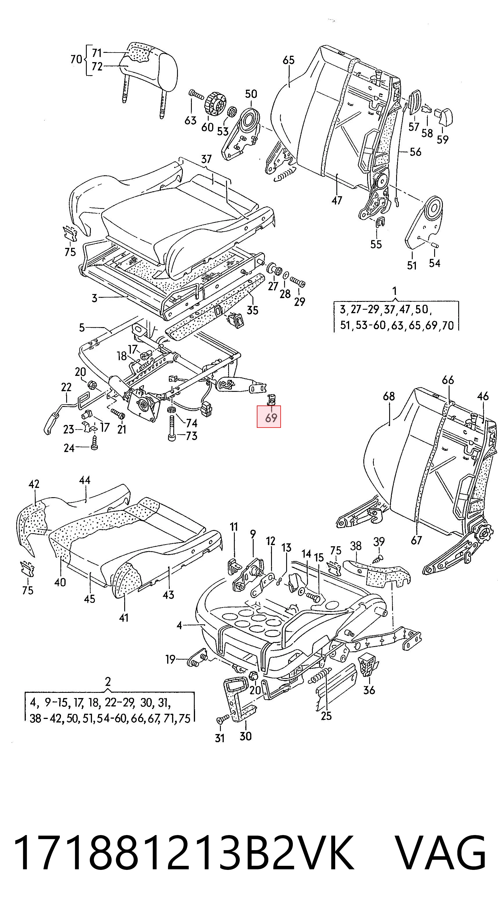  VAG 171881213B2VK