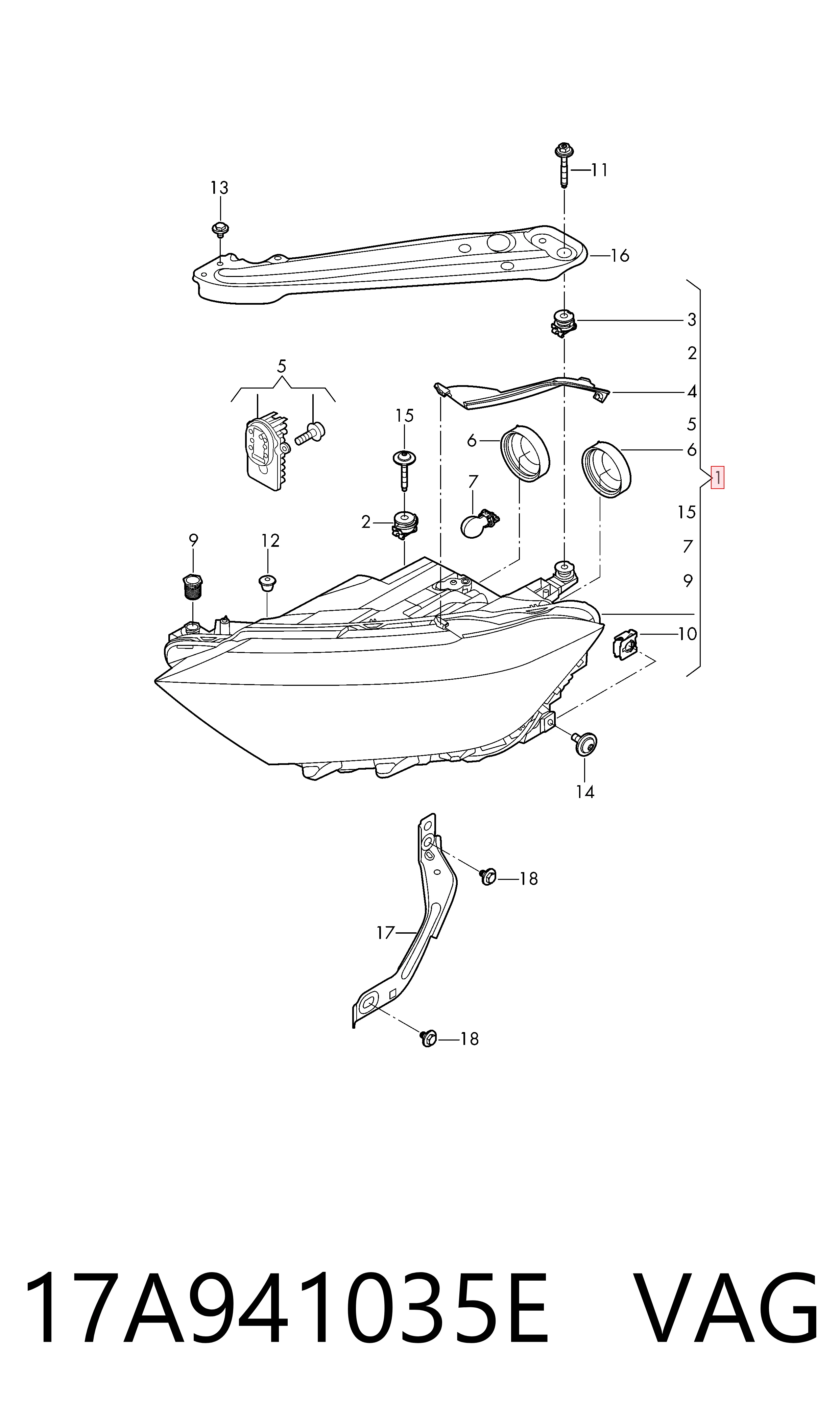 Фари TYC FP7447R3T ціна, від 444.88 USD