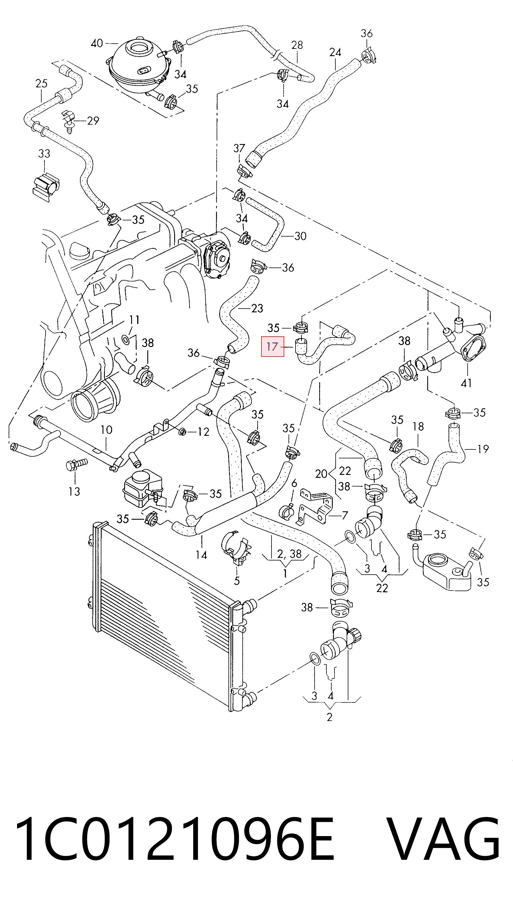 1C0121096E VAG 