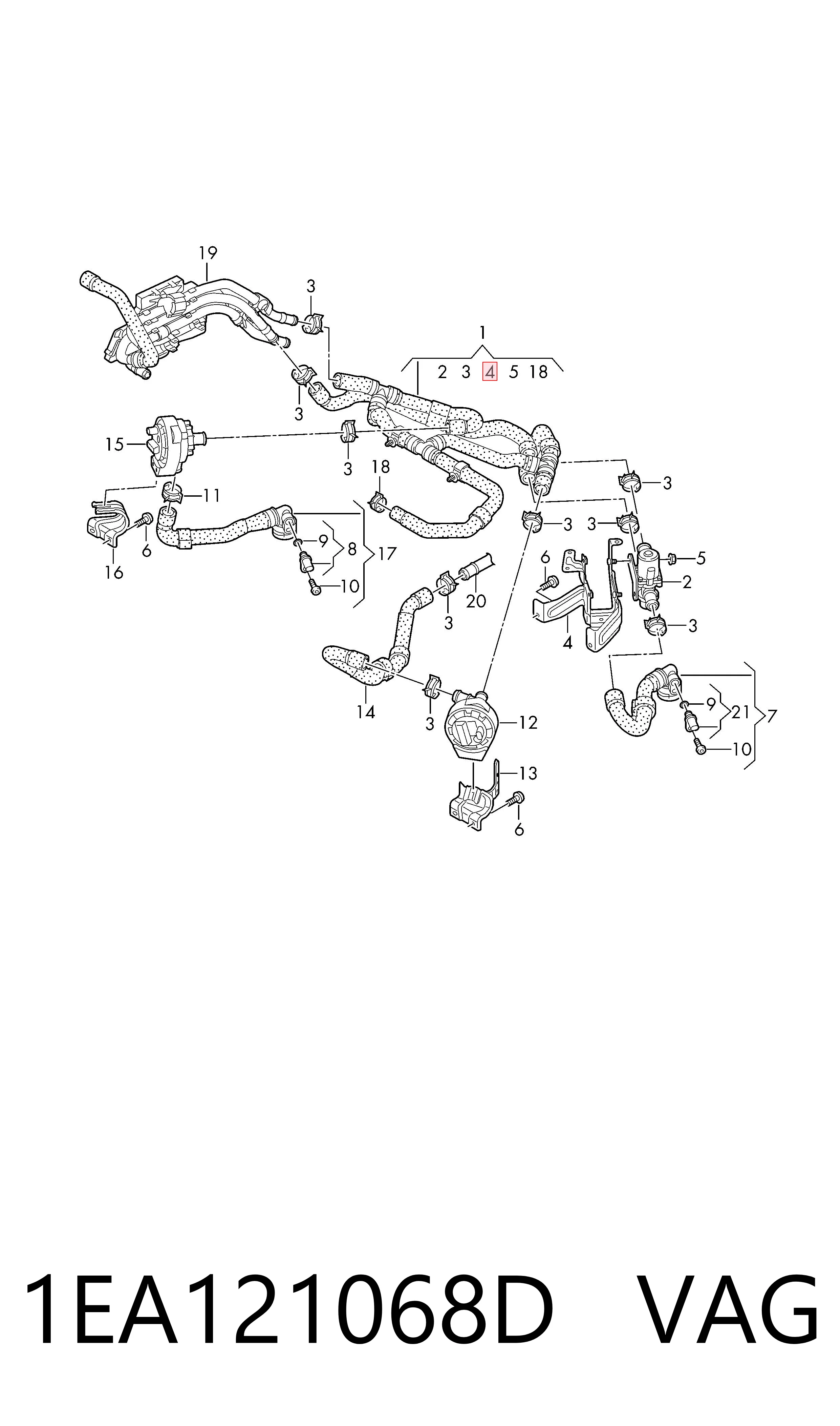 1EA121068D VAG 