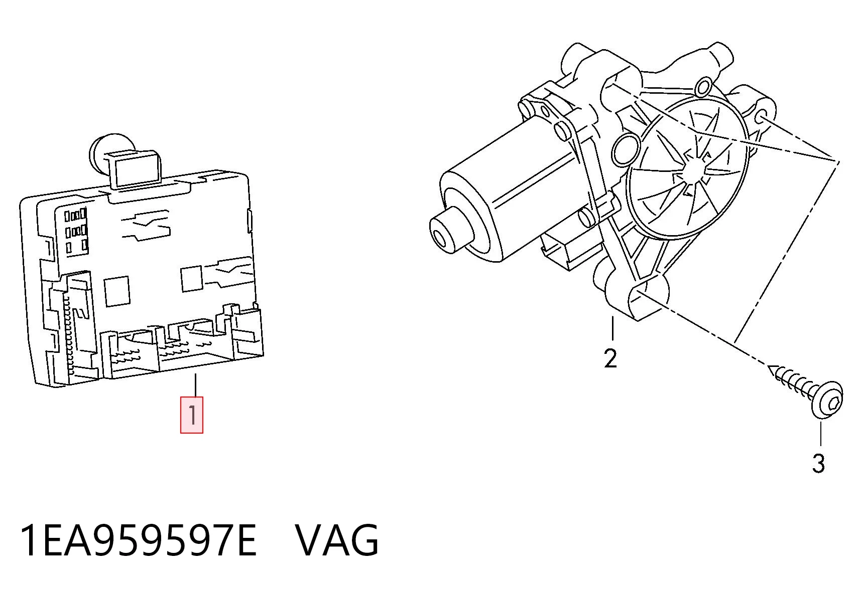 1EA959597E VAG 