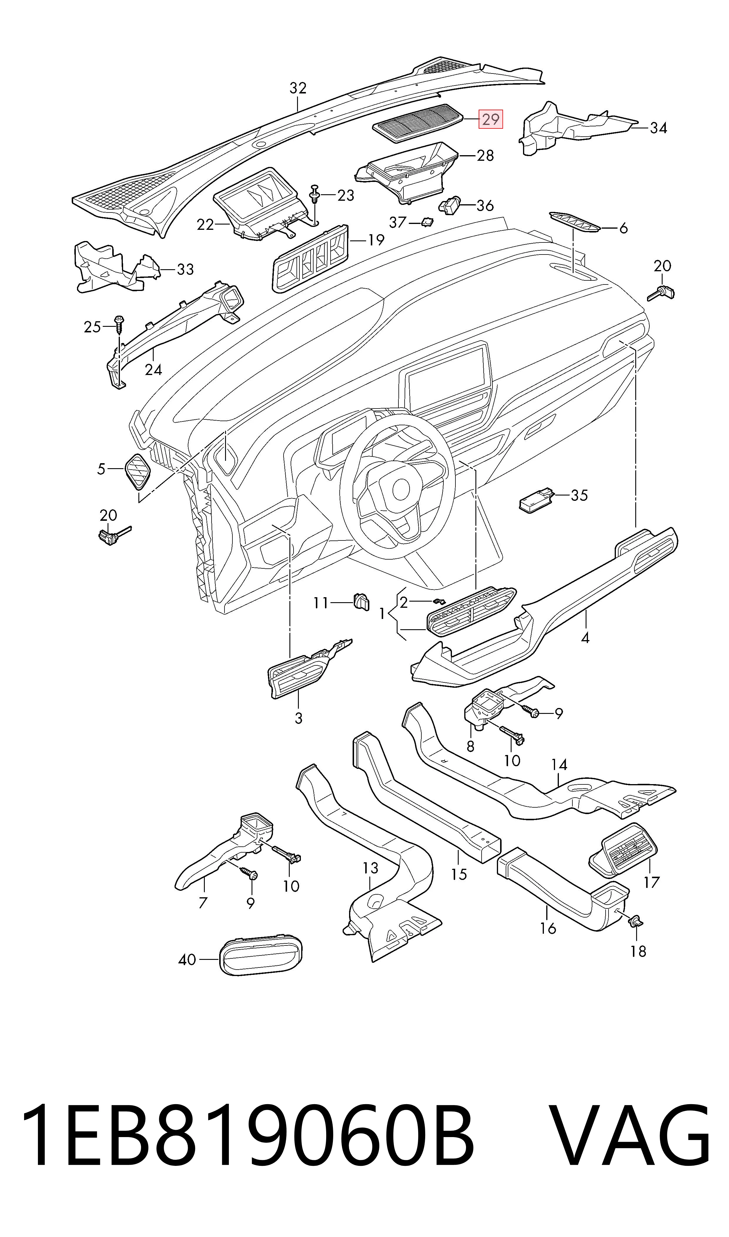 1EB819060B VAG 