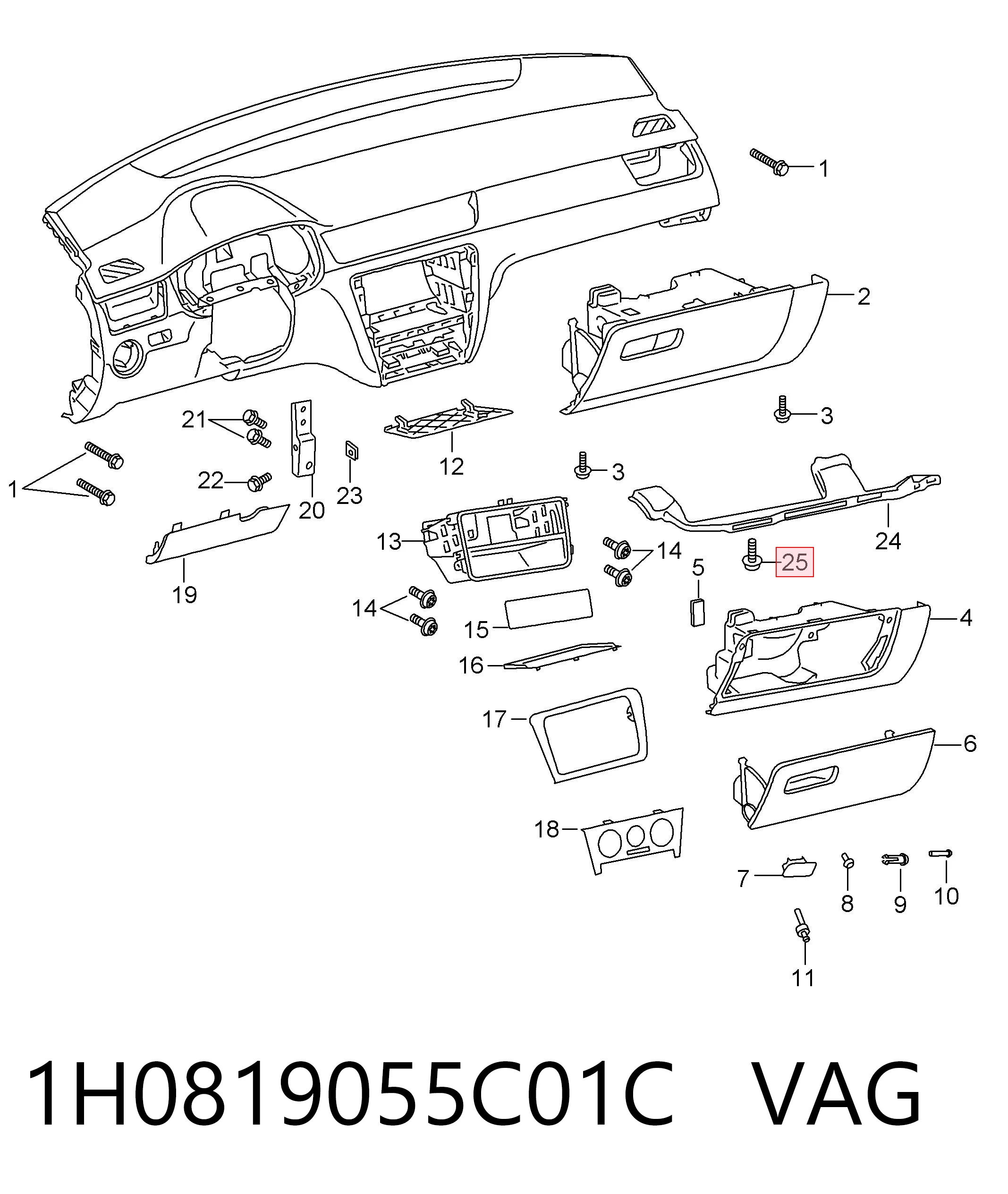 Пістон кліп кріплення жабо AND 30819007 ціна, від 0.45 USD