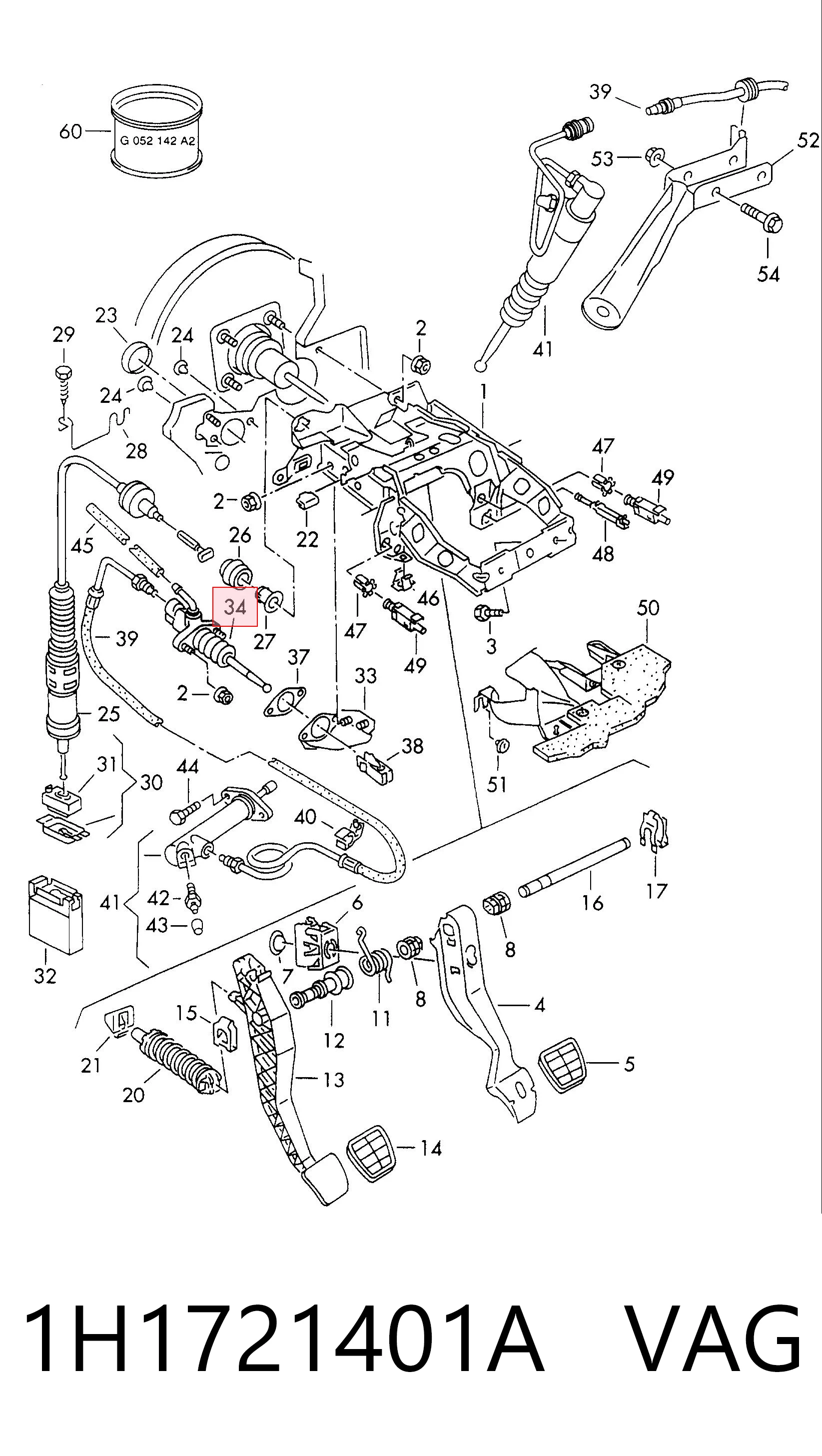 ГЦЗ Bosch 0986486146 ціна, від 57.70 USD