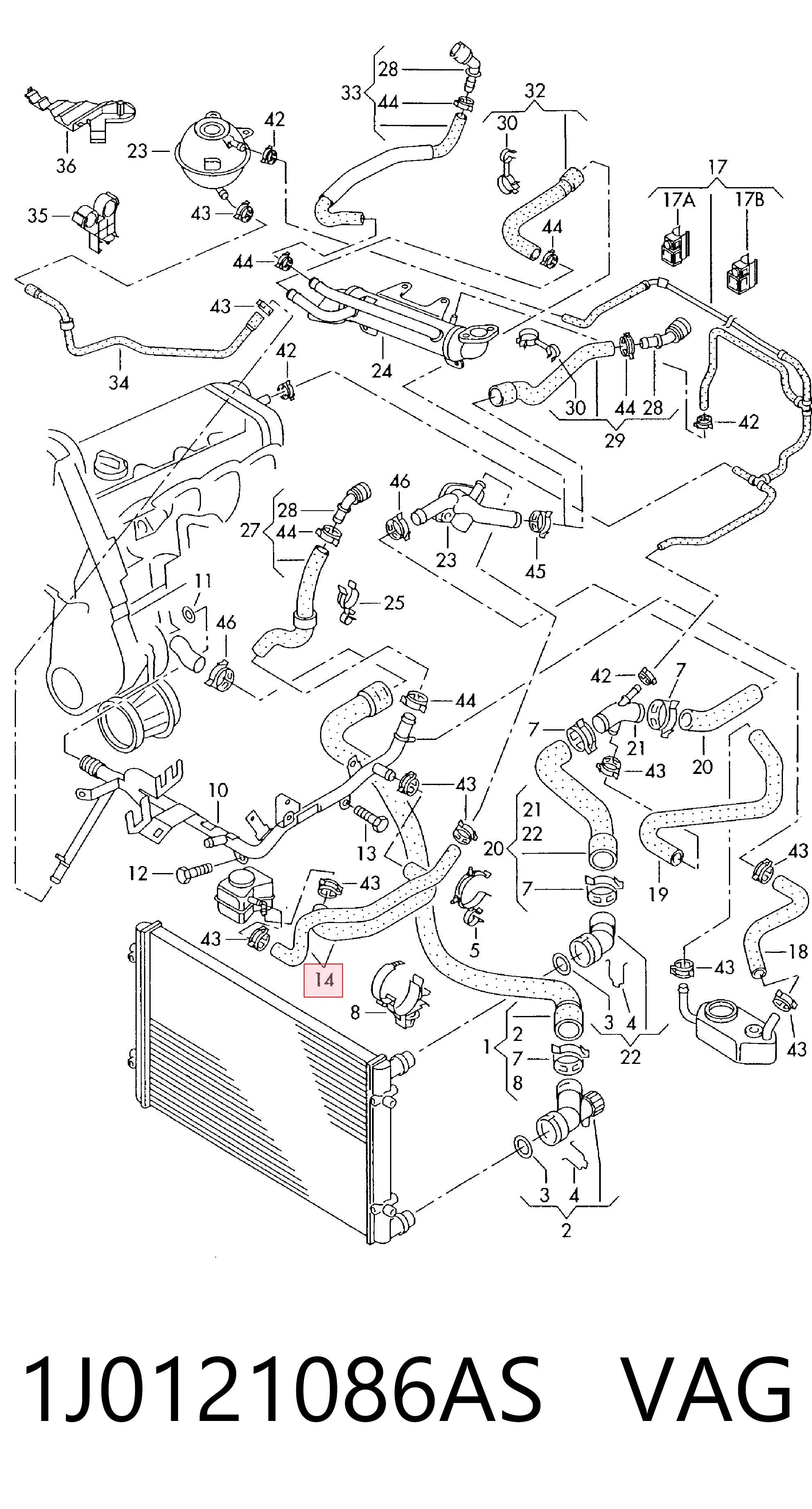 1J0121086AS VAG 