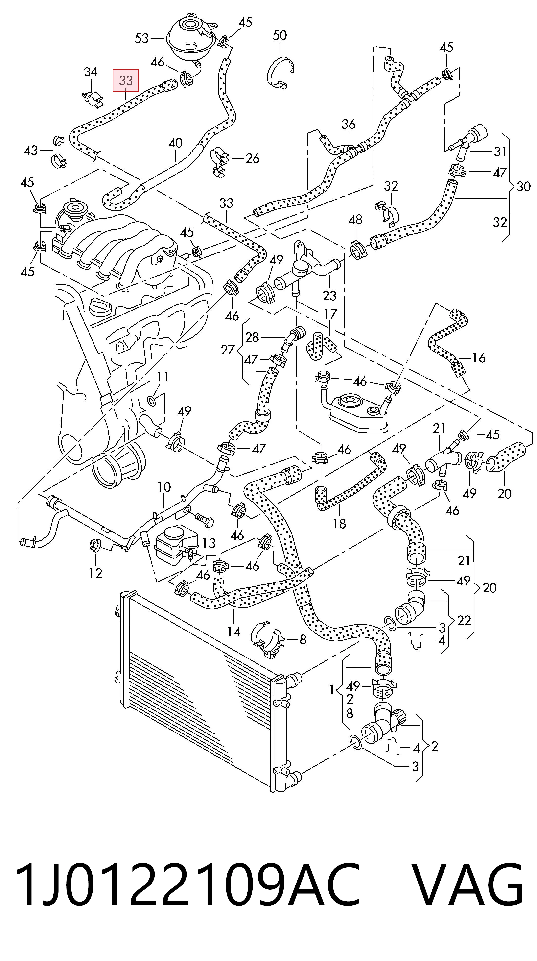 1J0122109AC VAG 