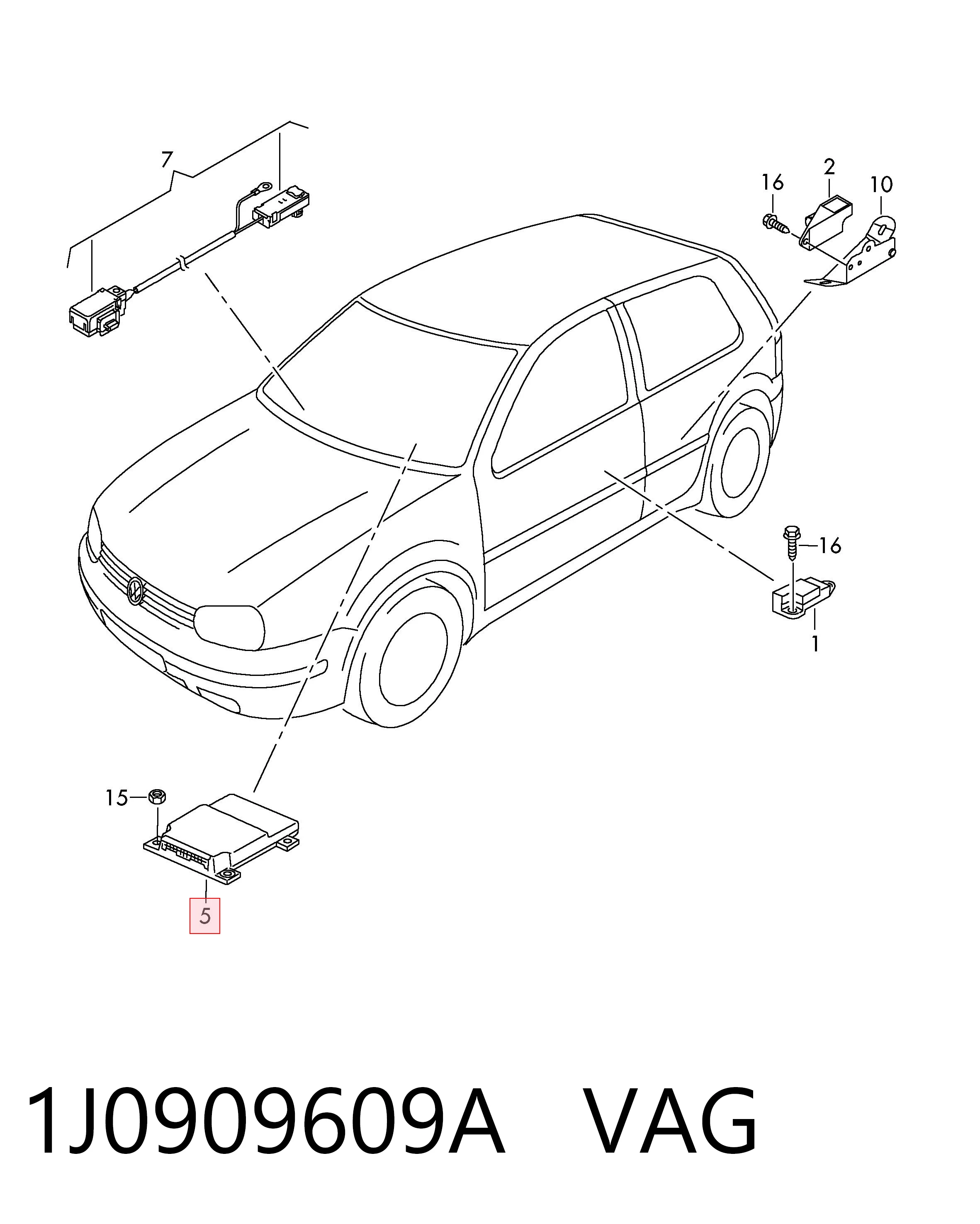 1J0909609A VAG