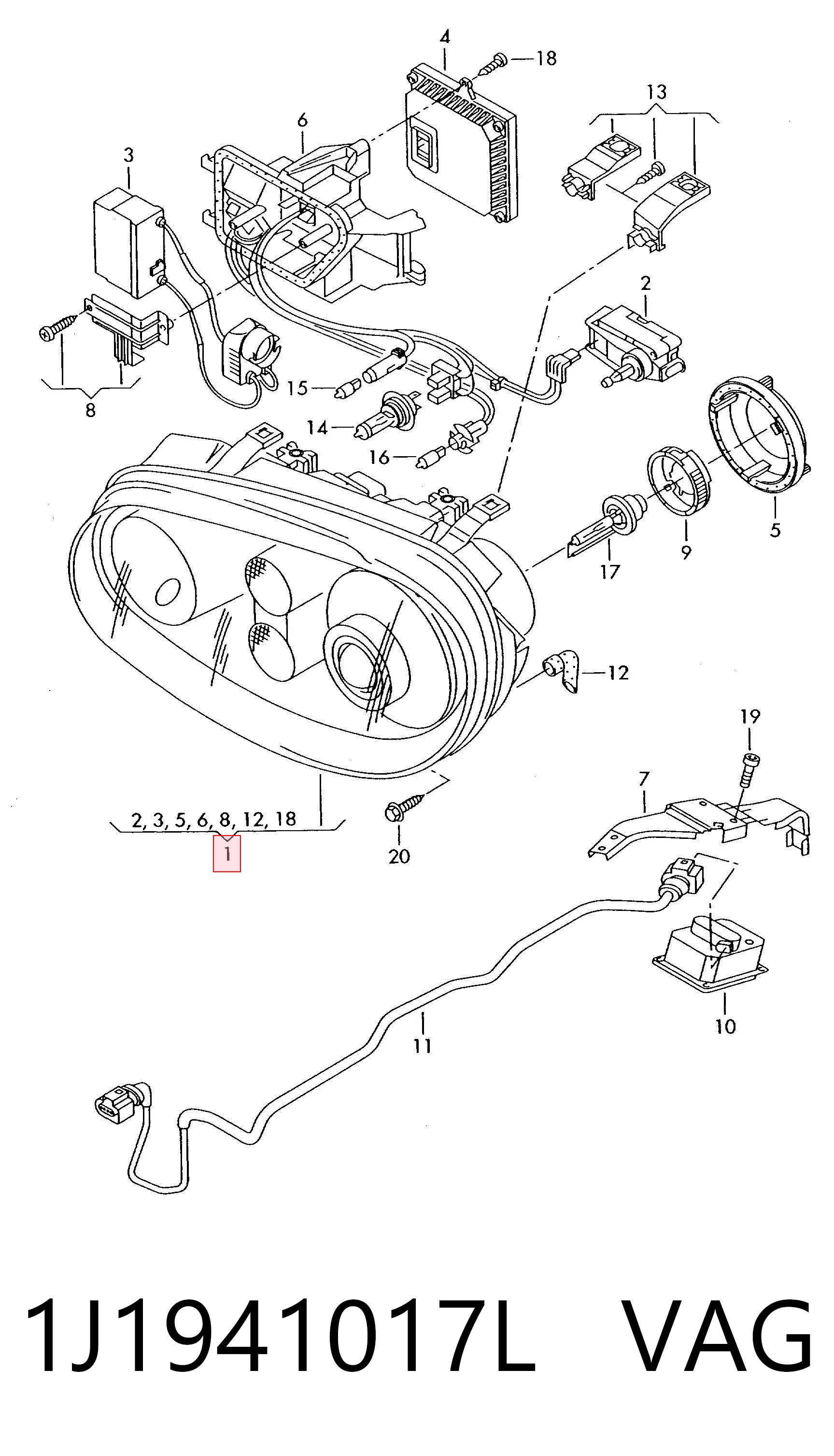 1J1941017L VAG