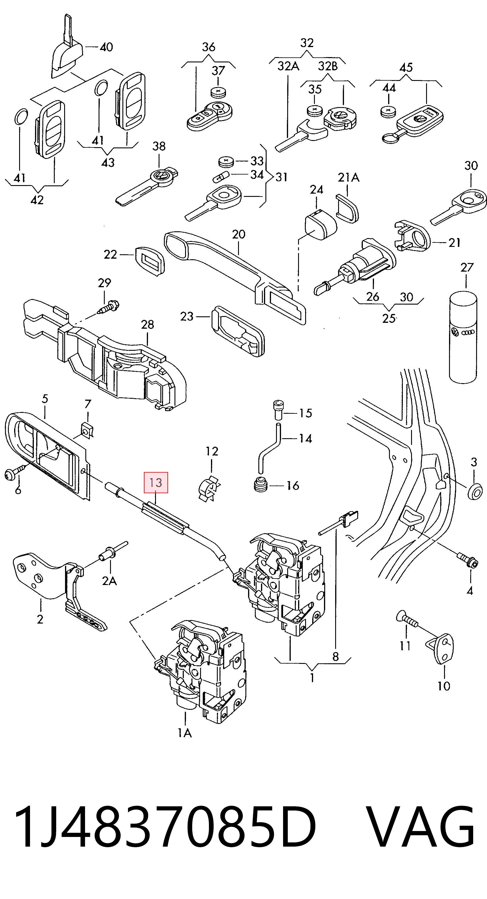 Трос відкривання двері передньої KSP KSP00378 ціна, від 9.96 USD