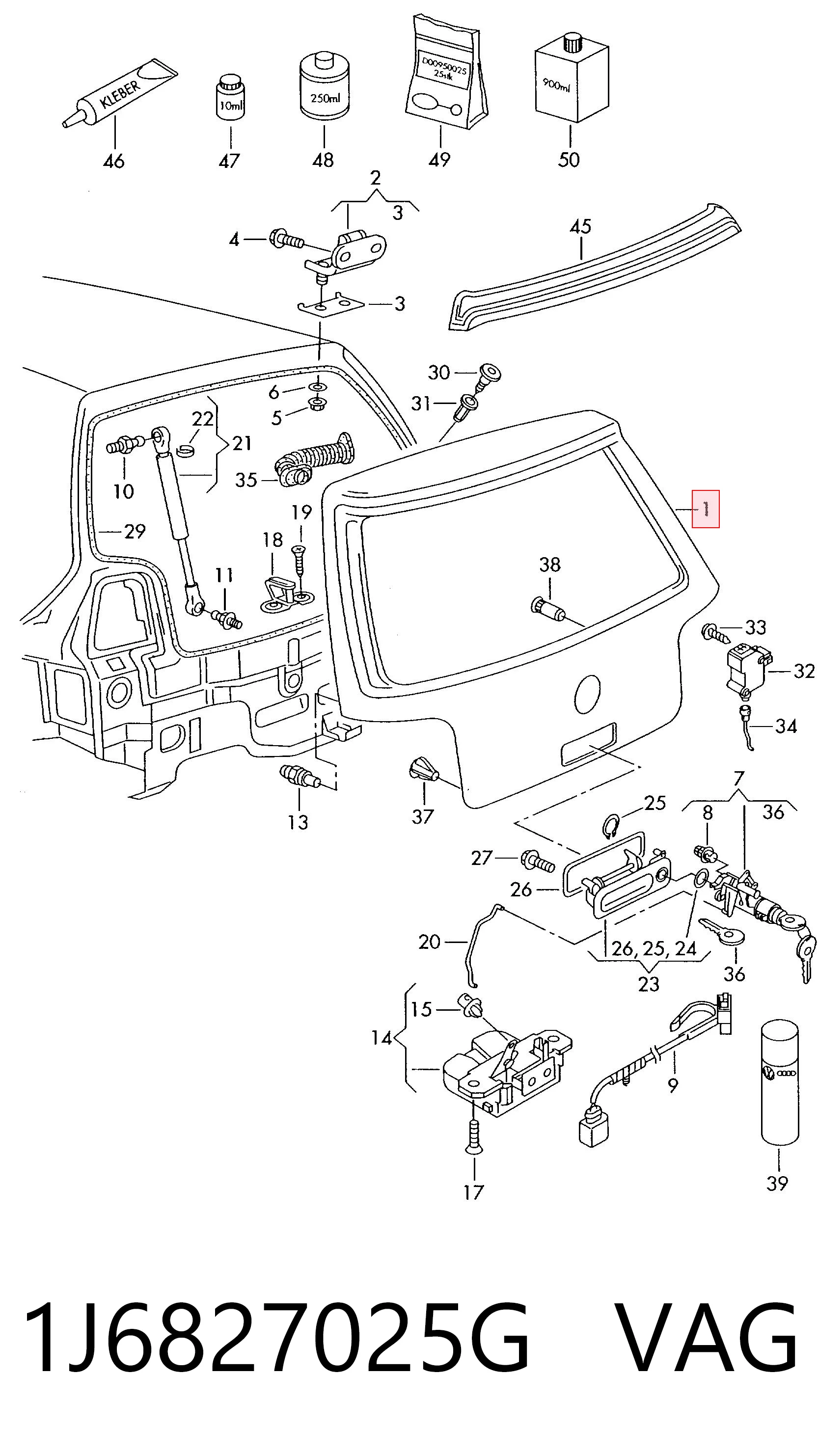 Треті двері на Volkswagen Golf IV 1J5