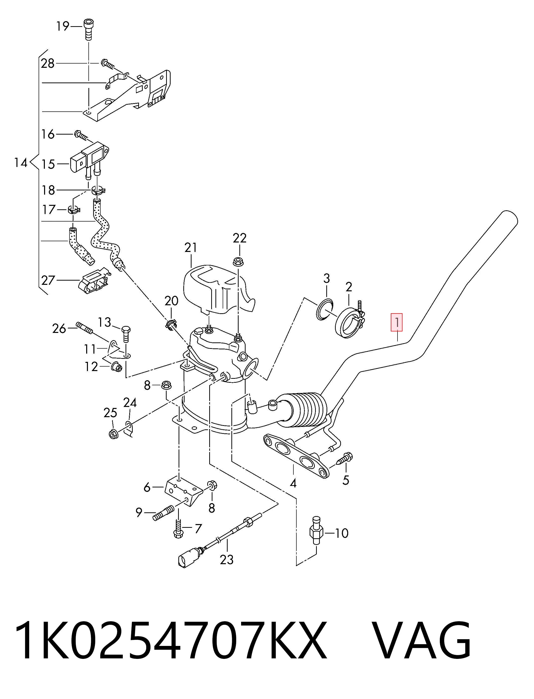Купити 276002 Maxgear Глушник, передня частина