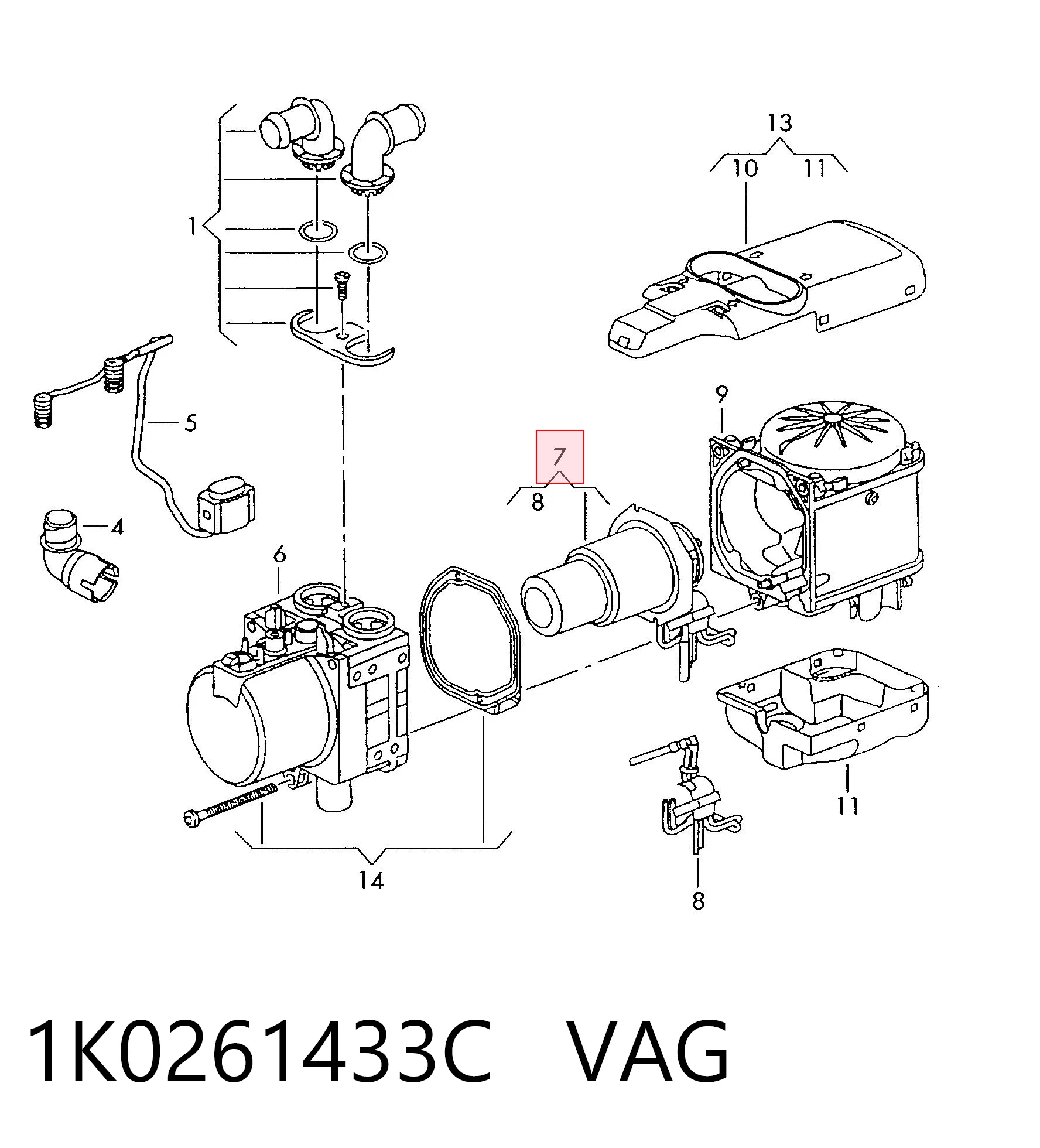 1K0261433C VAG 