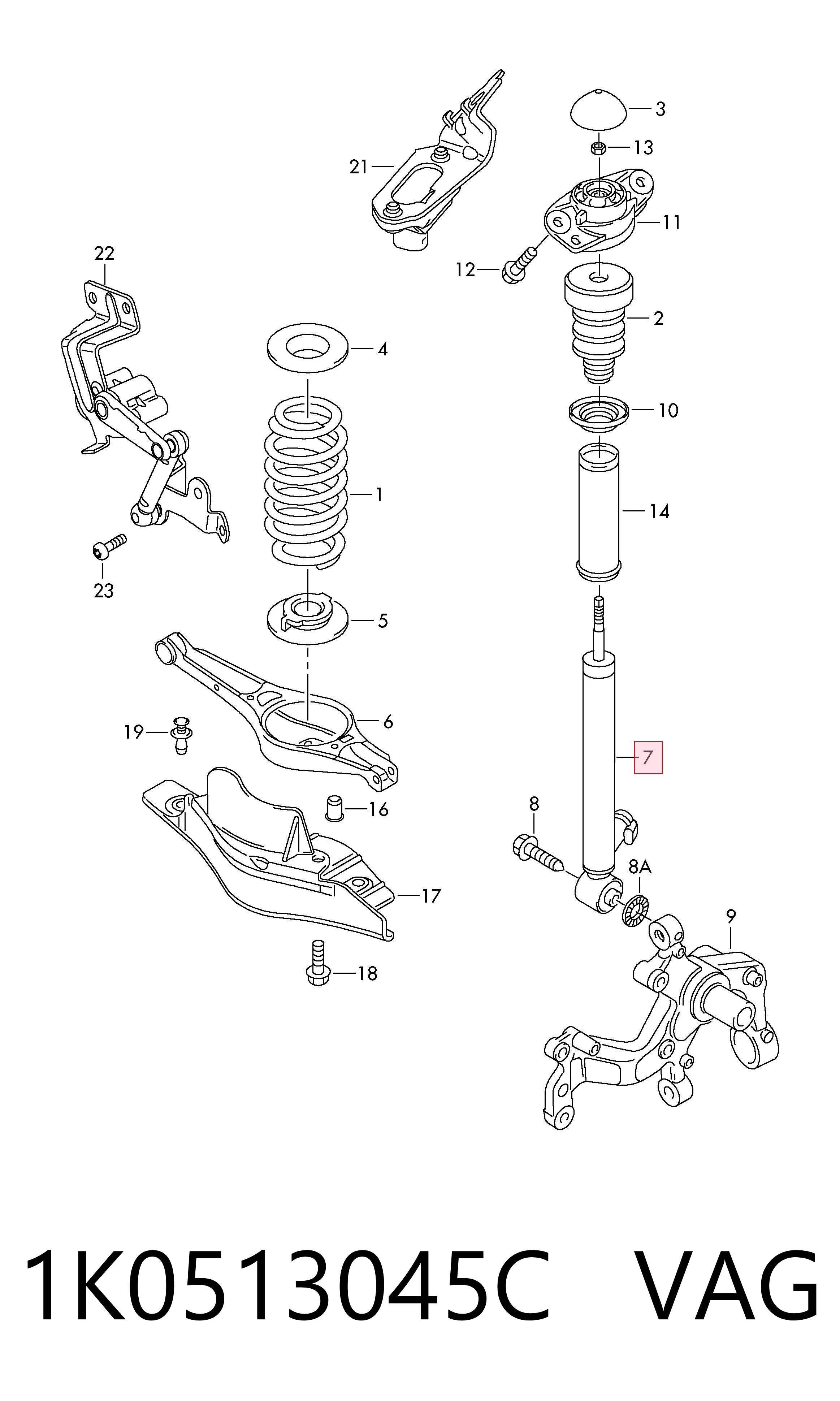 1K0513045C VAG