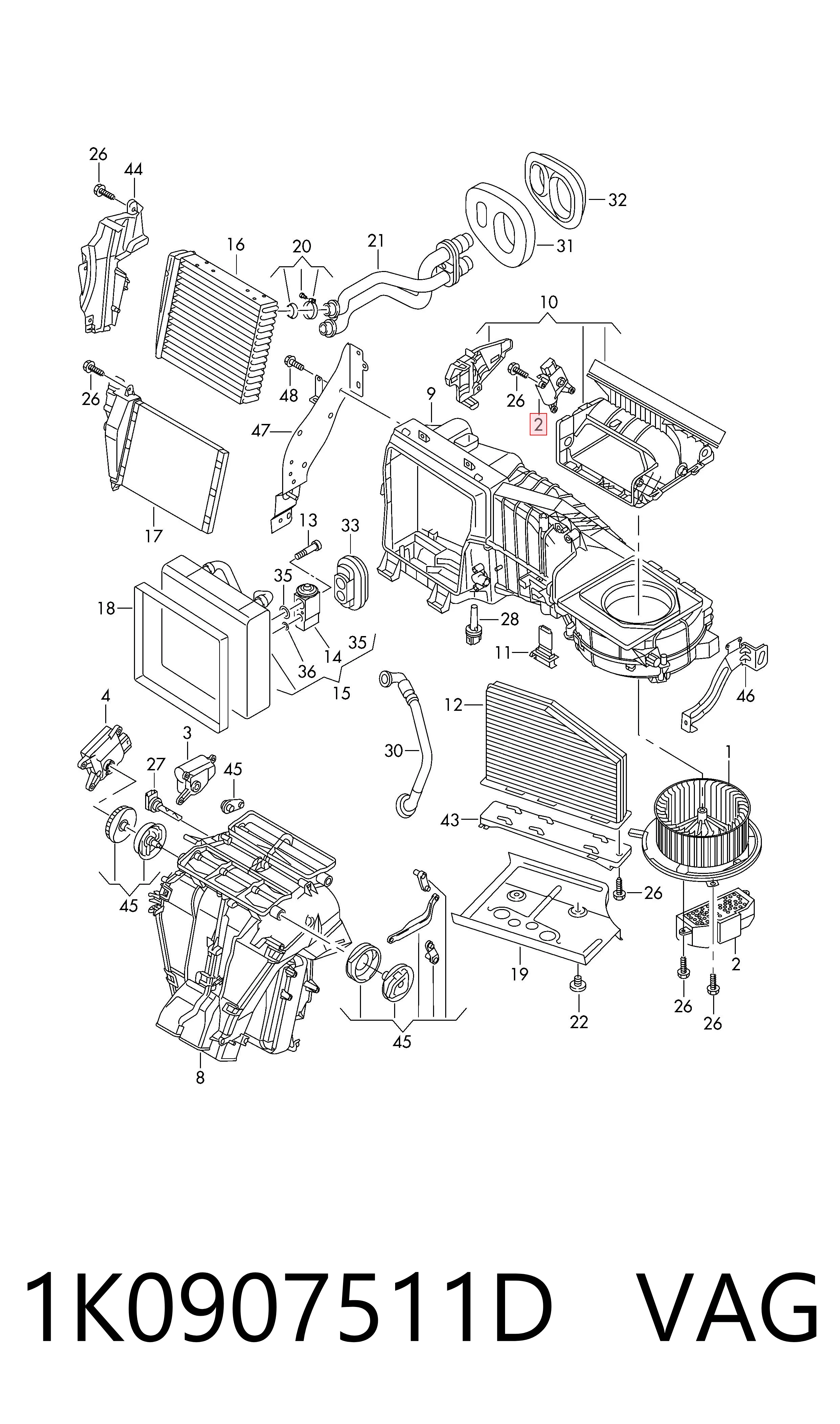 Привід заслінки печі 50907005 Fiat/Alfa/Lancia
