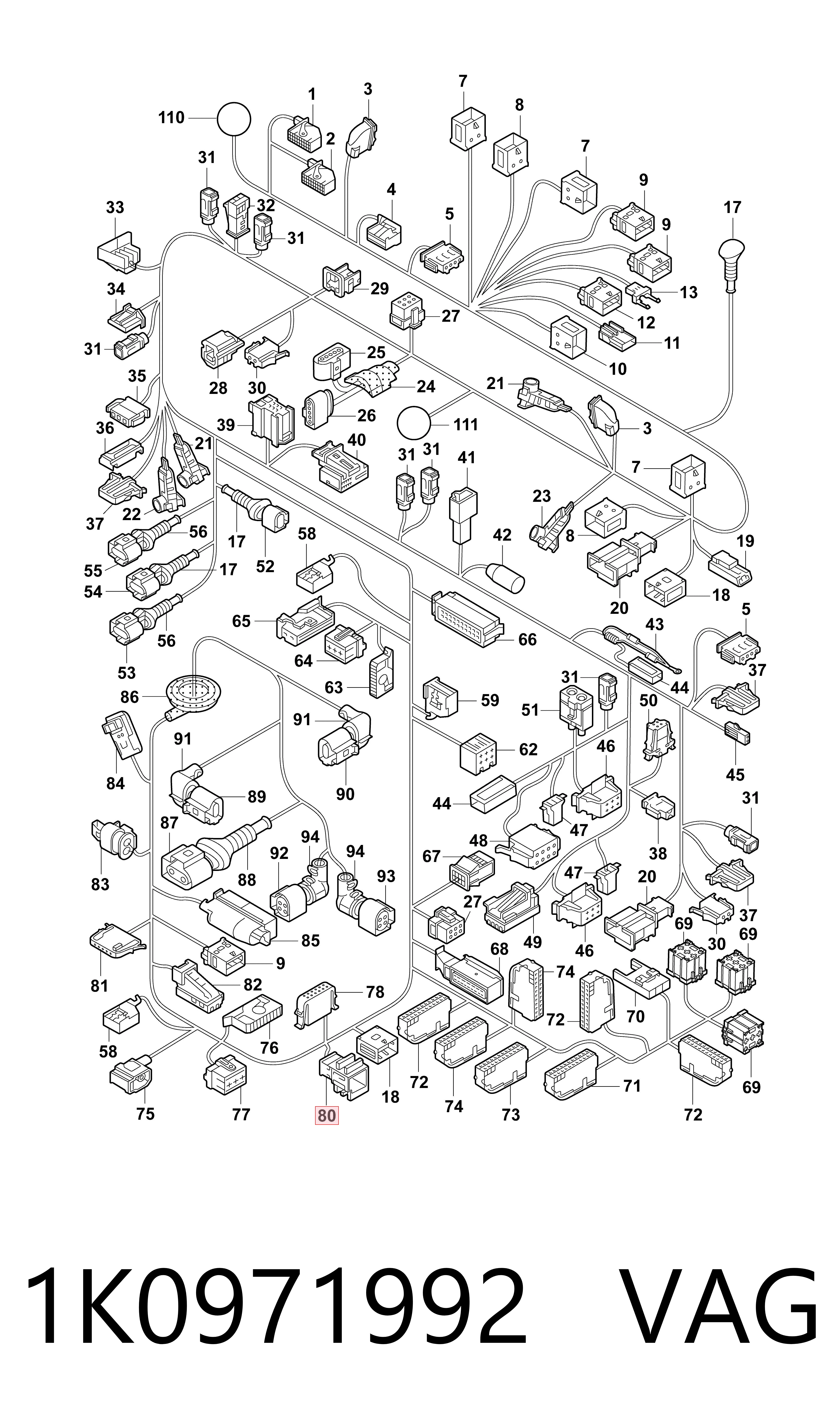 1K0971992 VAG 