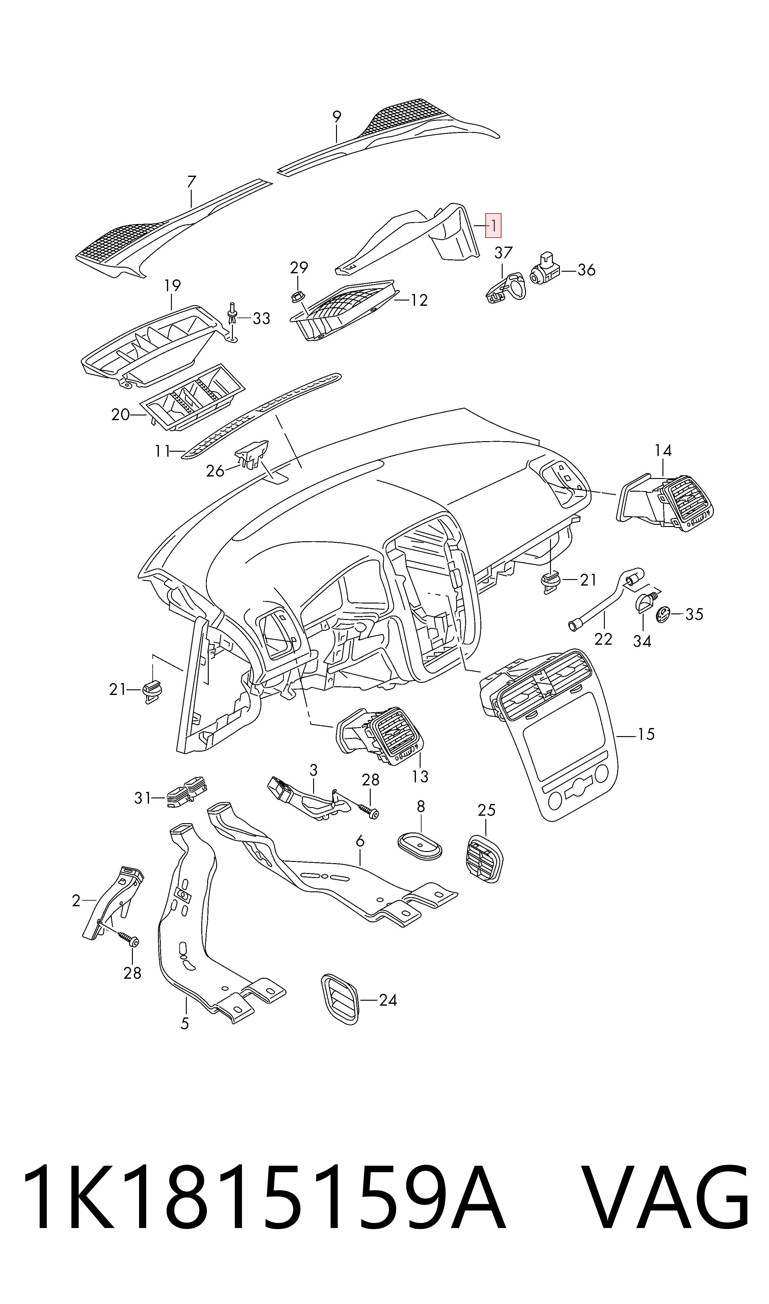 1K1815159A VAG 