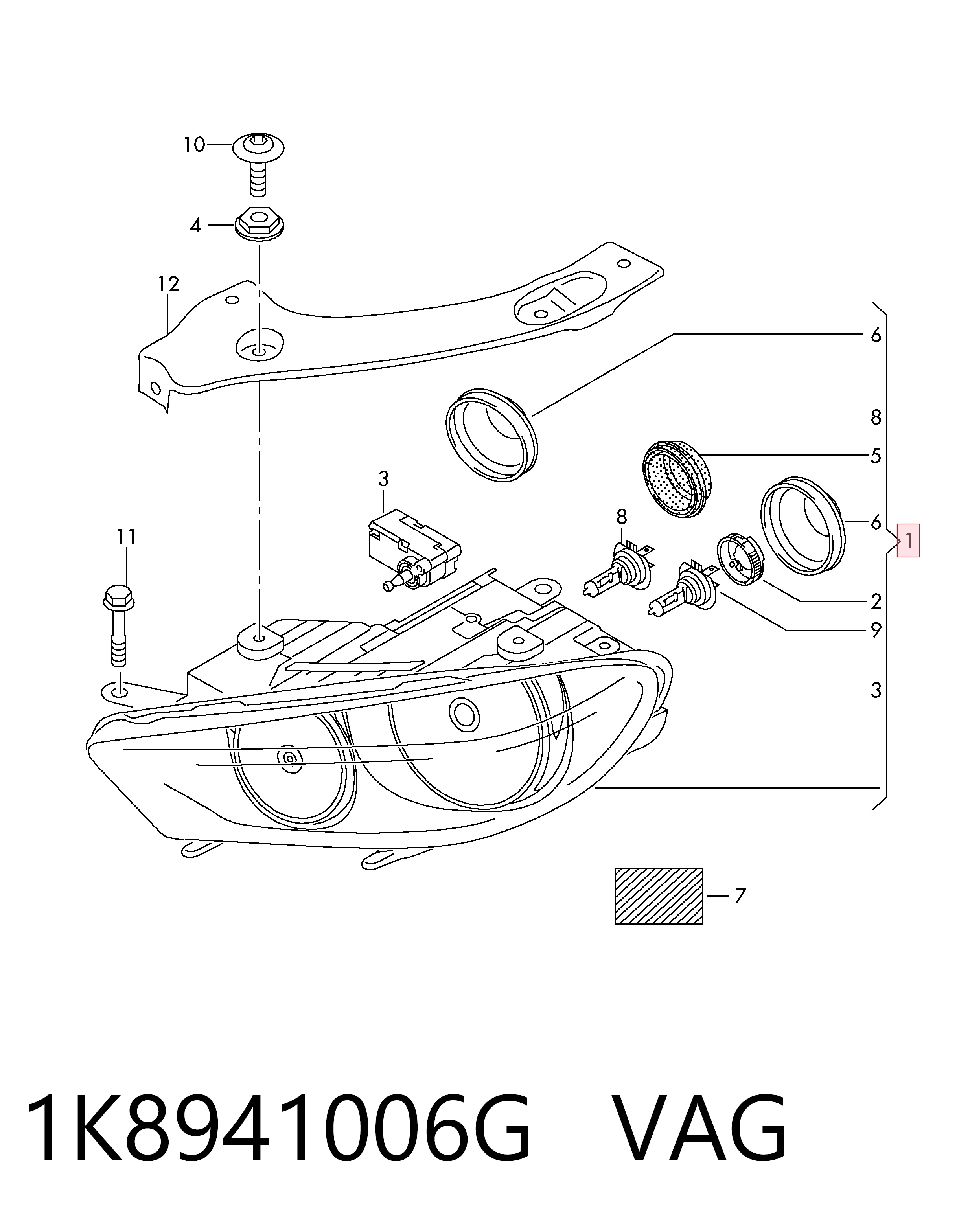 Фара правая VALEO 43655 ціна, від 138.97 USD