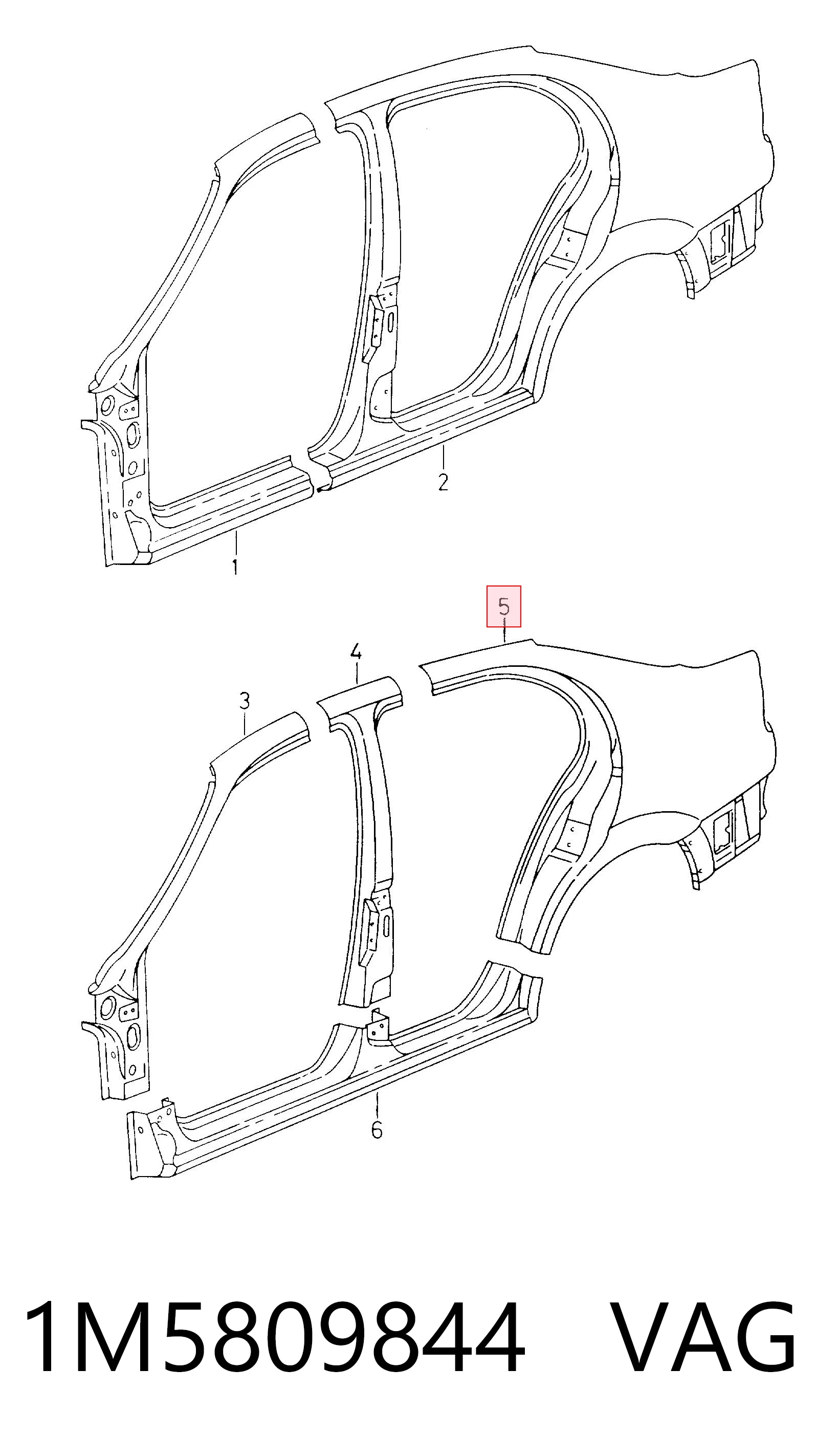 1M5809844 VAG