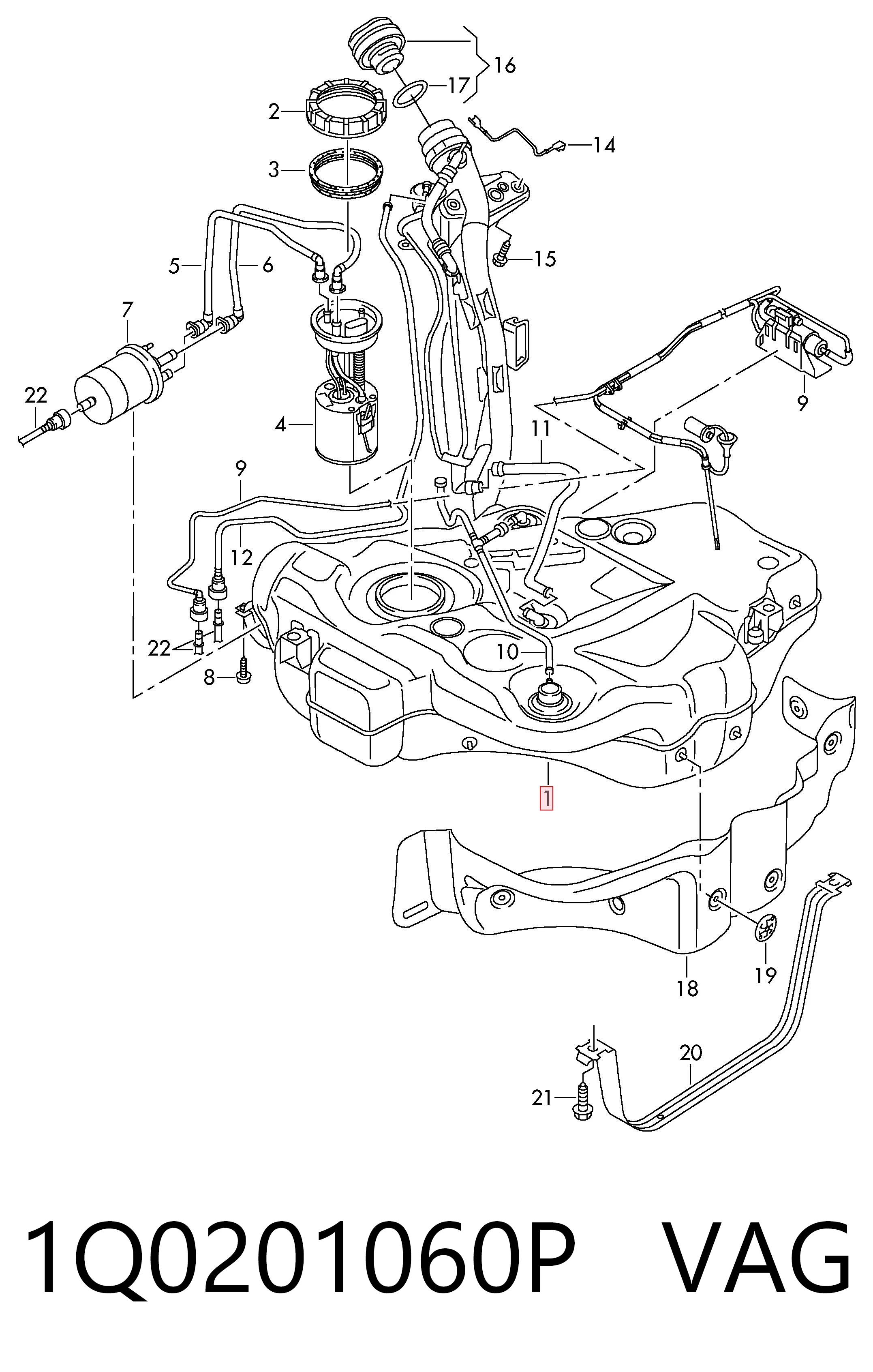 1Q0201060P VAG