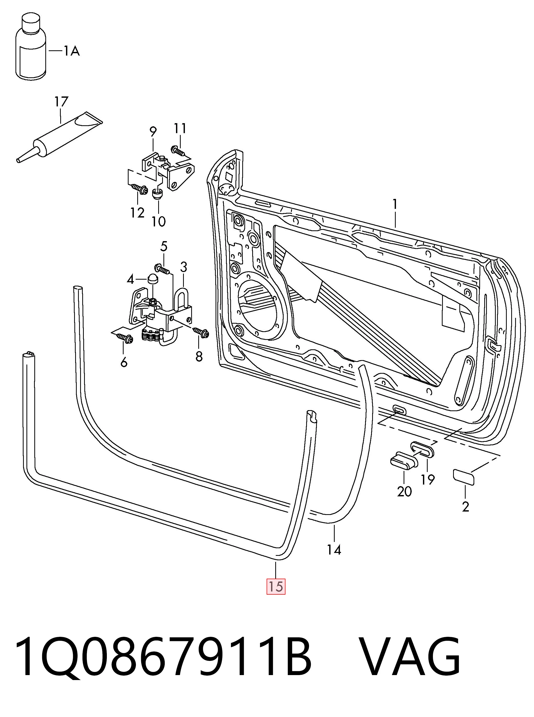 1Q0867911B VAG 