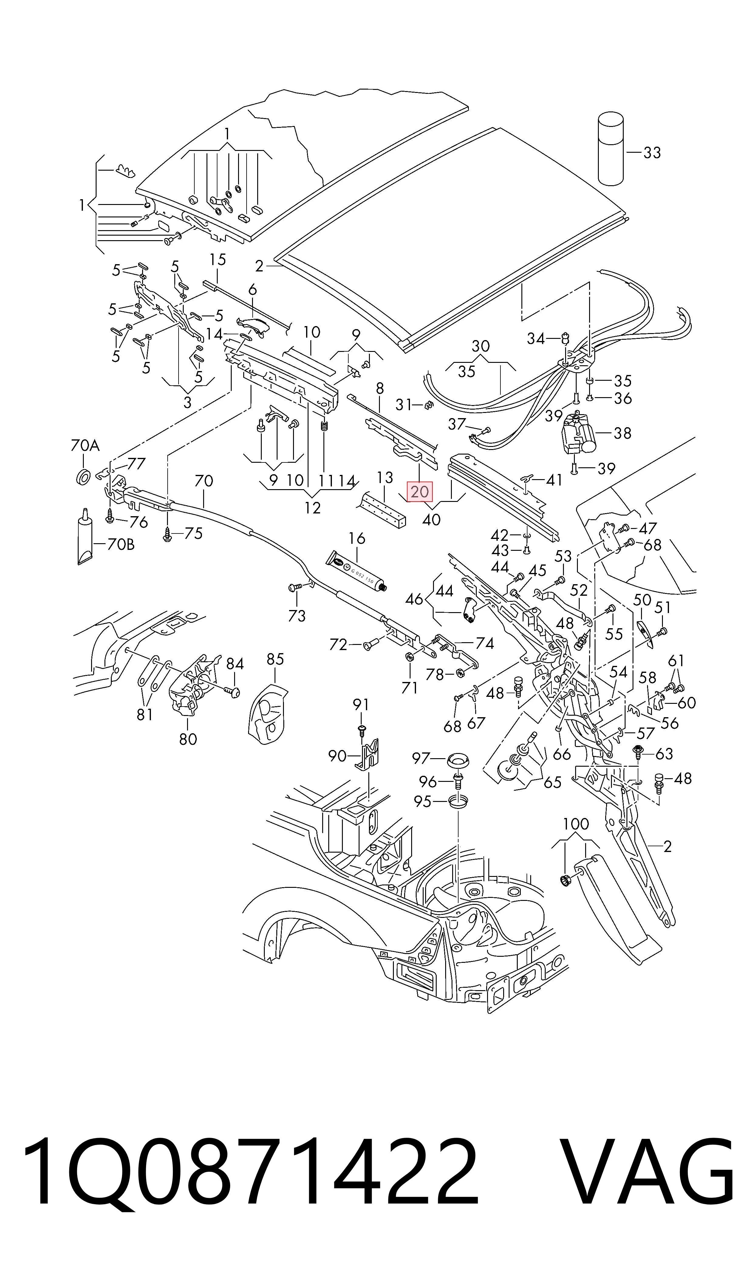 1Q0871422 VAG 