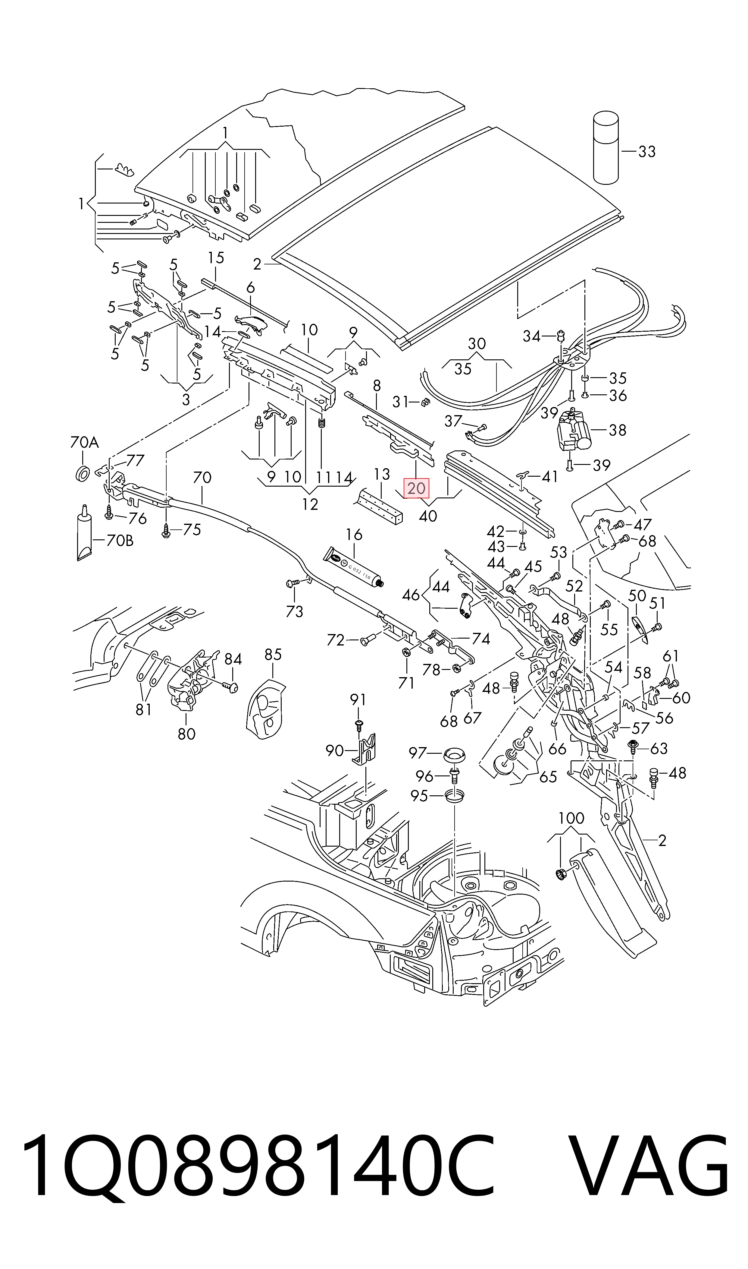 1Q0898140C VAG 